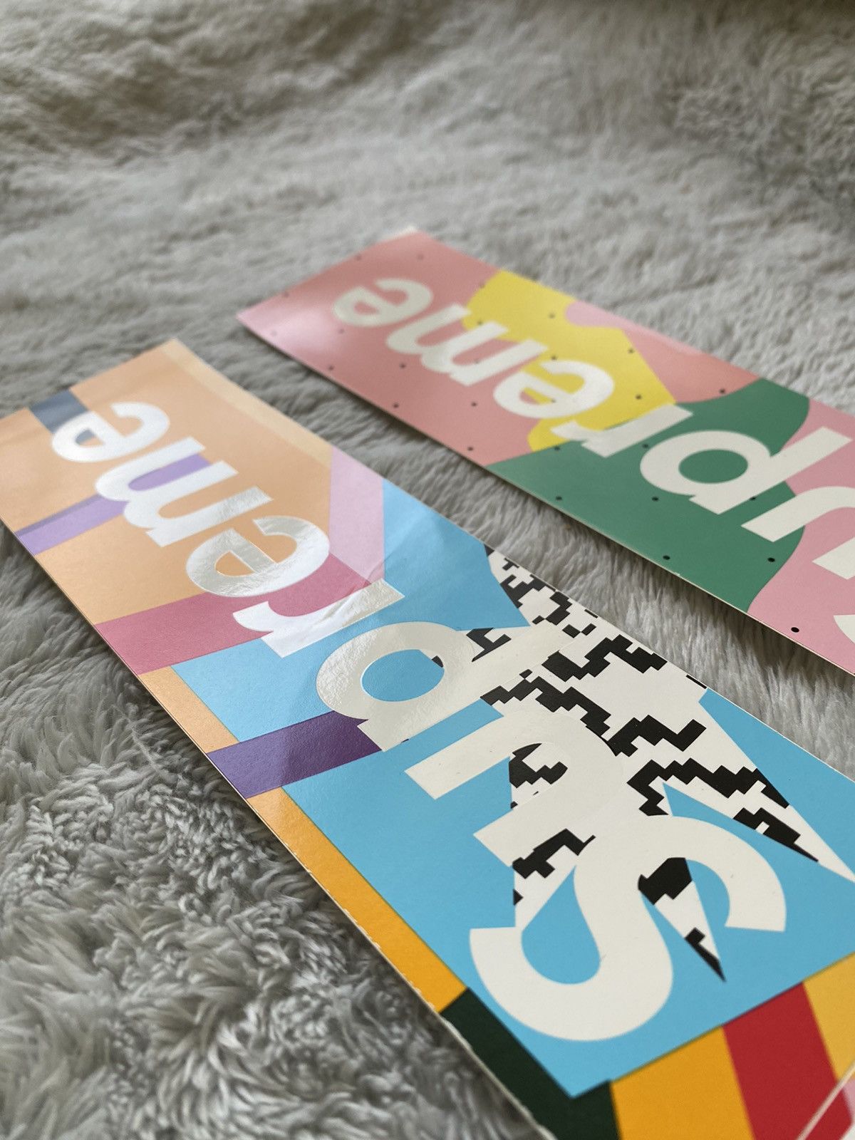 Supreme Supreme mendeni box logo sticker set of 2 authentic Size ONE SIZE - 7 Thumbnail