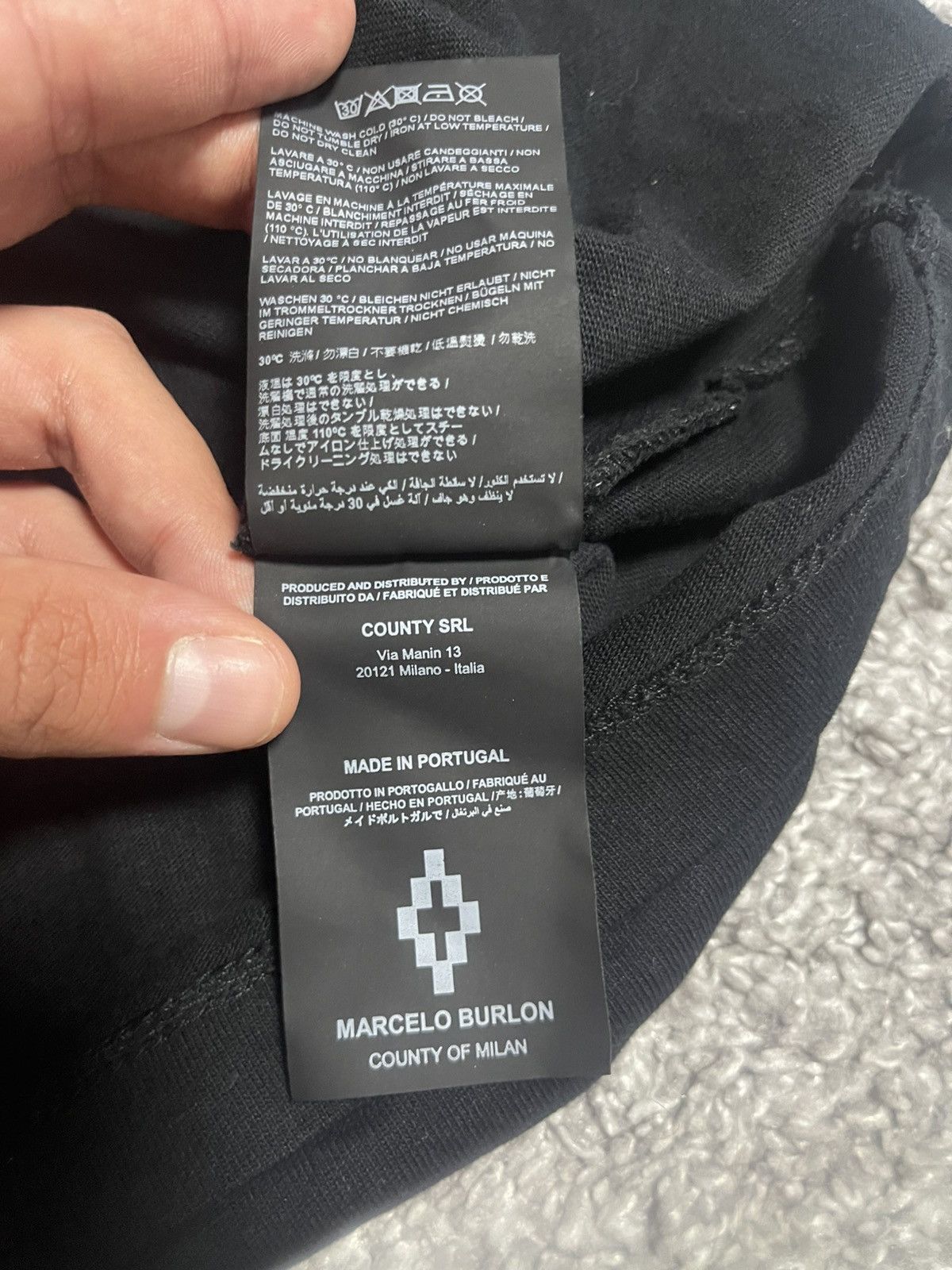 Marcelo Burlon Marcelo Burlon County Of Milan Big Logo Oversized size XL Size US XL / EU 56 / 4 - 17 Thumbnail