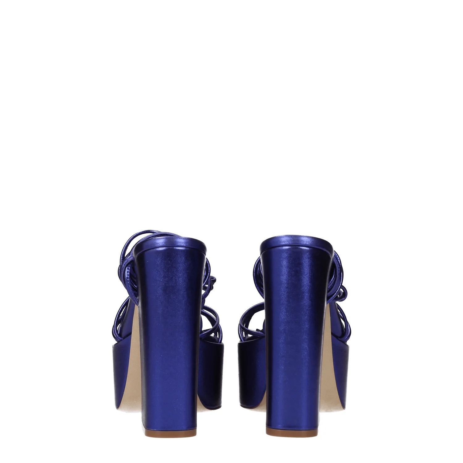 Paris Texas ob1o1e1124 Leather Sandals in Violet Size US 10 / IT 40 - 5 Thumbnail