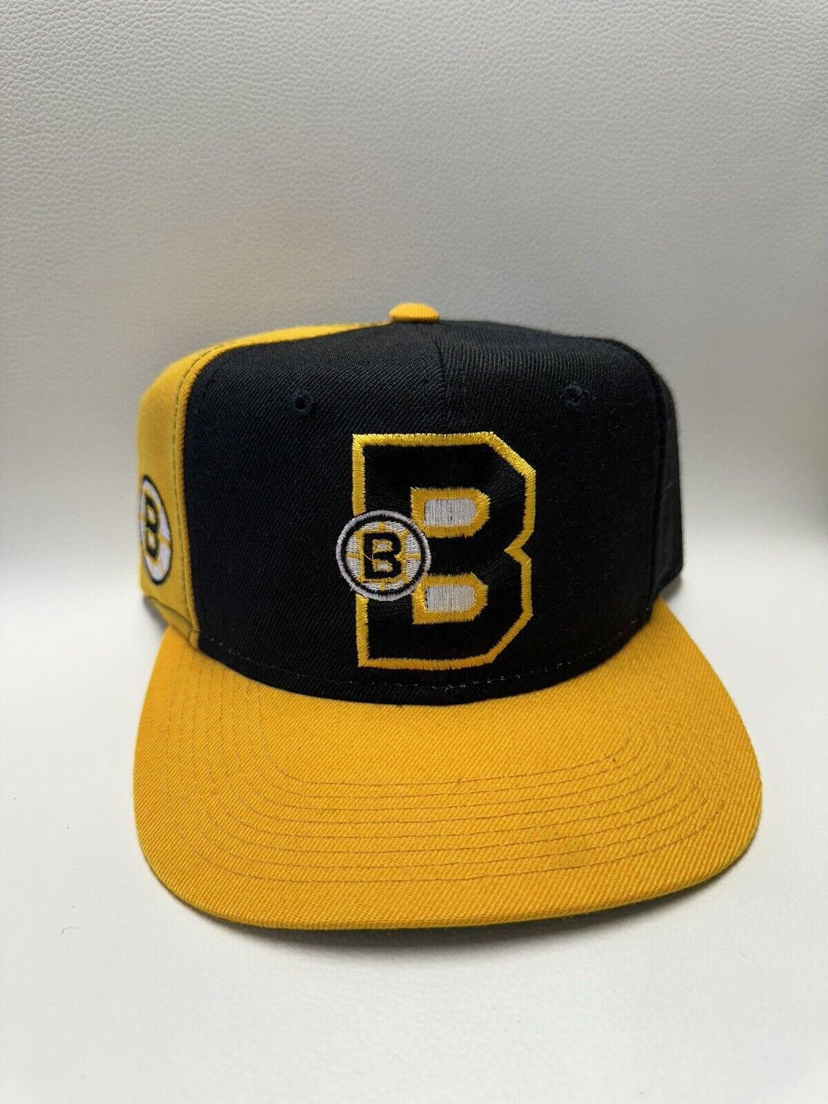 Sports Specialties × Vintage Vintage NHL Boston Bruins Sports Specialties Script Wool Hat Size ONE SIZE - 3 Thumbnail