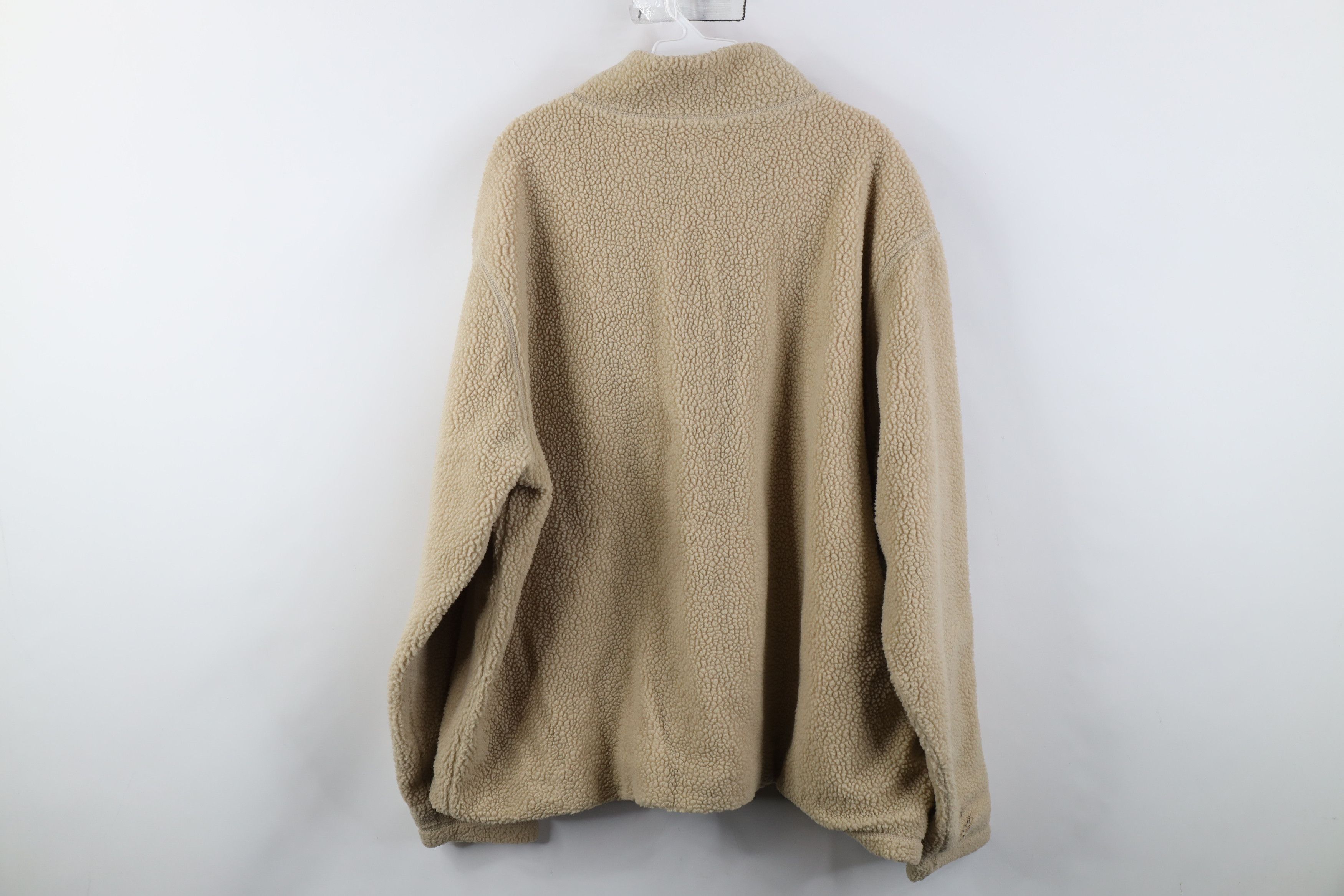 Lands' End Vintage Y2K Lands End Deep Pile Fleece Half Zip Sweater Size US XXL / EU 58 / 5 - 11 Thumbnail
