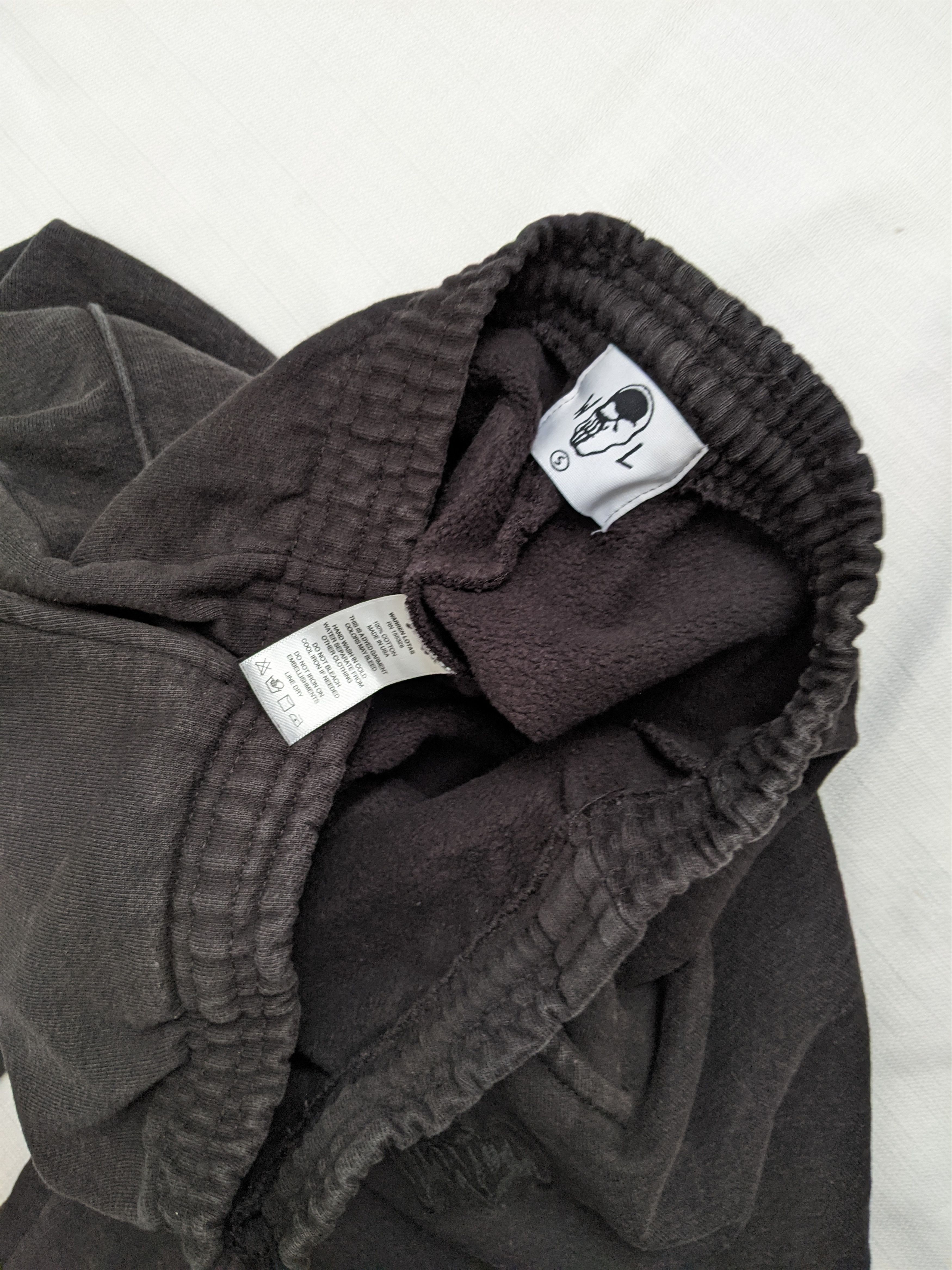 Warren Lotas Three Reaper Sweatpants Black Yellow Size US 27 - 5 Thumbnail