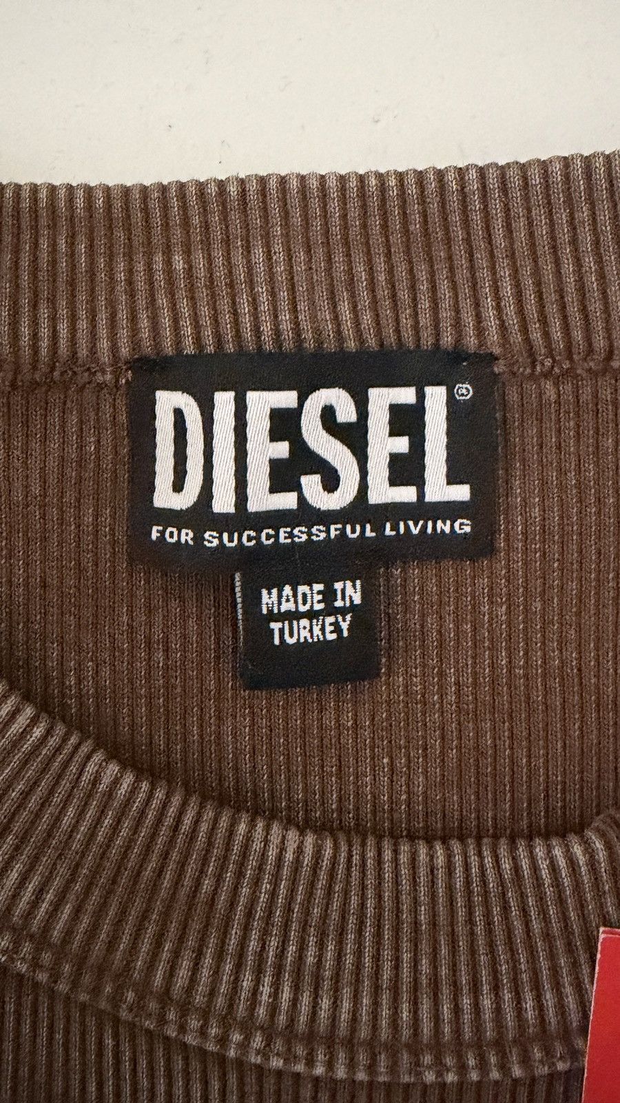 Diesel Diesel Ribbed Long-sleeve Size US L / EU 52-54 / 3 - 4 Thumbnail