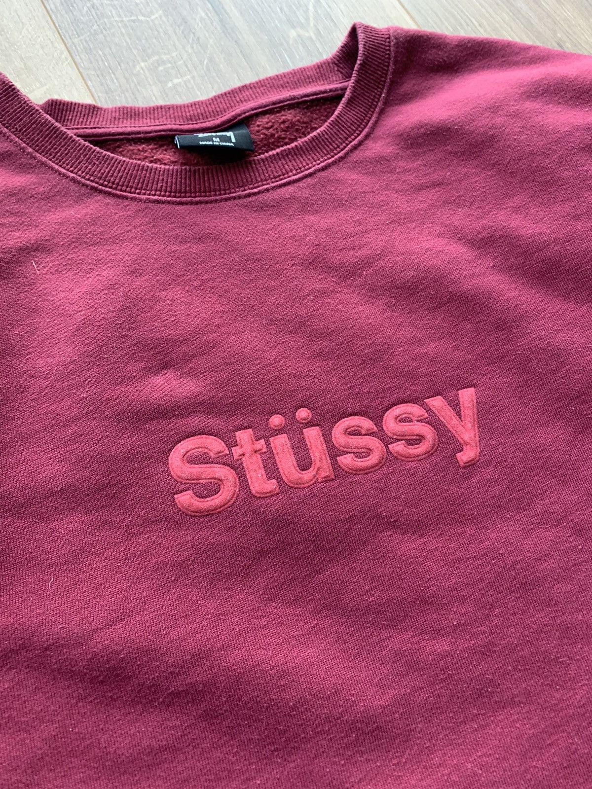 Stussy Vintage STUSSY center logo sweatshirt Size US M / EU 48-50 / 2 - 4 Thumbnail