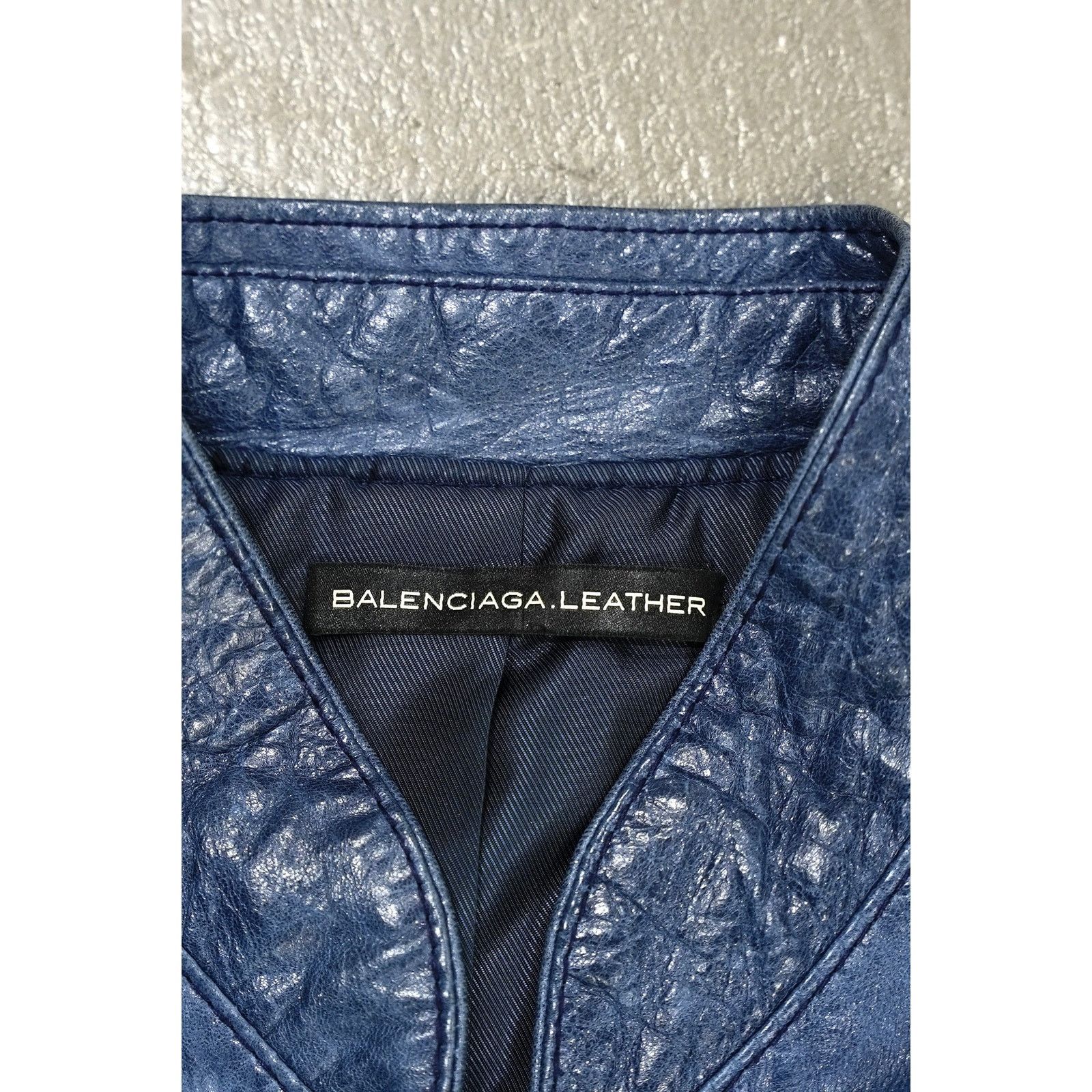 Balenciaga 2007 Balenciaga by Nicolas Ghesquiere leather bomber jacket Size S / US 4 / IT 40 - 7 Thumbnail