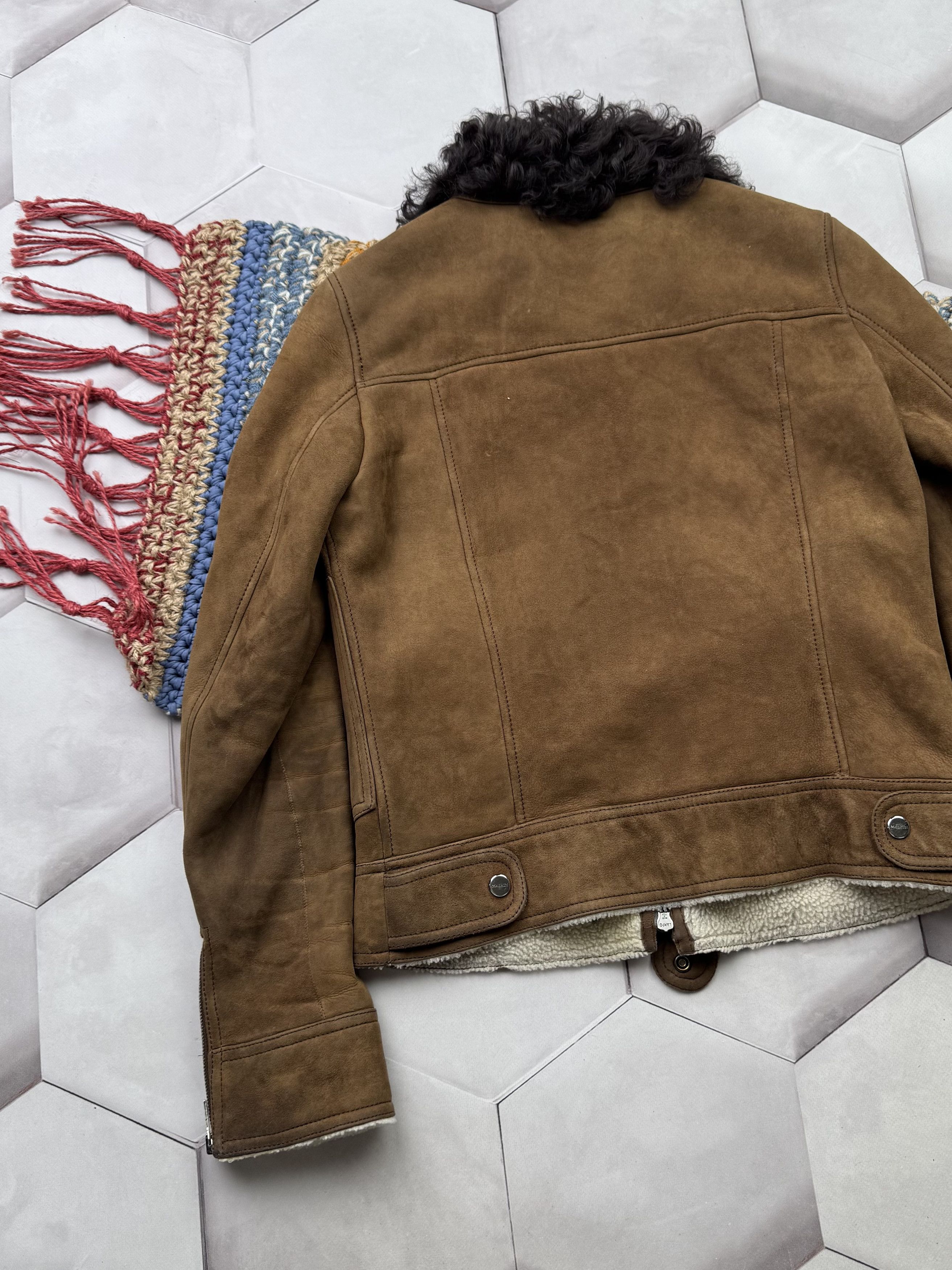 Japanese Brand Vintage Real Sheepskin Cropped Jacket (E4) Size S / US 4 / IT 40 - 9 Thumbnail