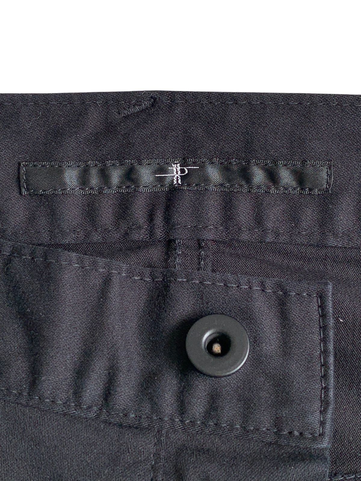 Japanese Brand No Id Multipocket Black Skinny Punk Pants Size US 30 / EU 46 - 4 Thumbnail