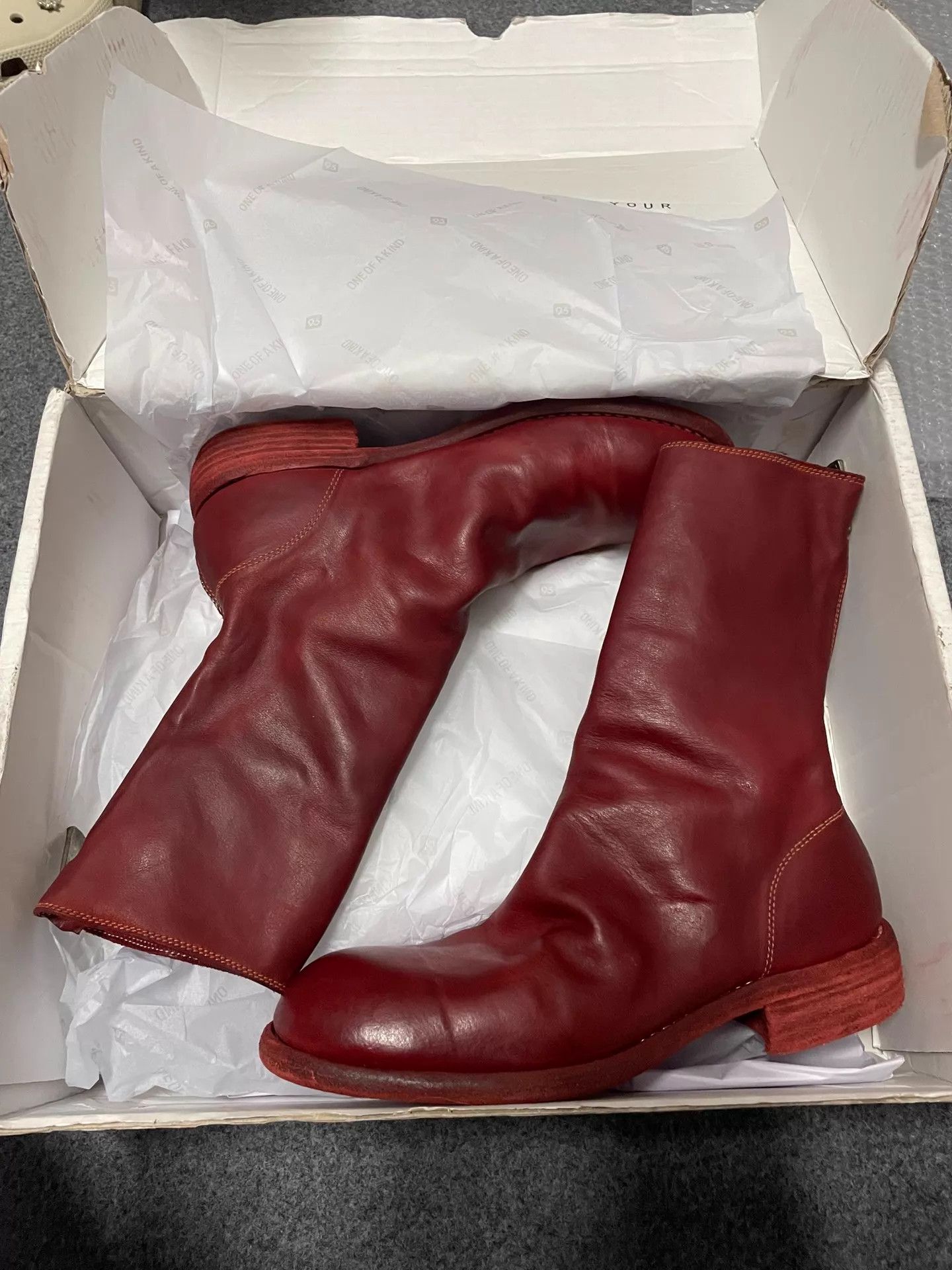 Guidi Guidi 988-1006T red 37 new Size US 6.5 / IT 36.5 - 1 Thumbnail