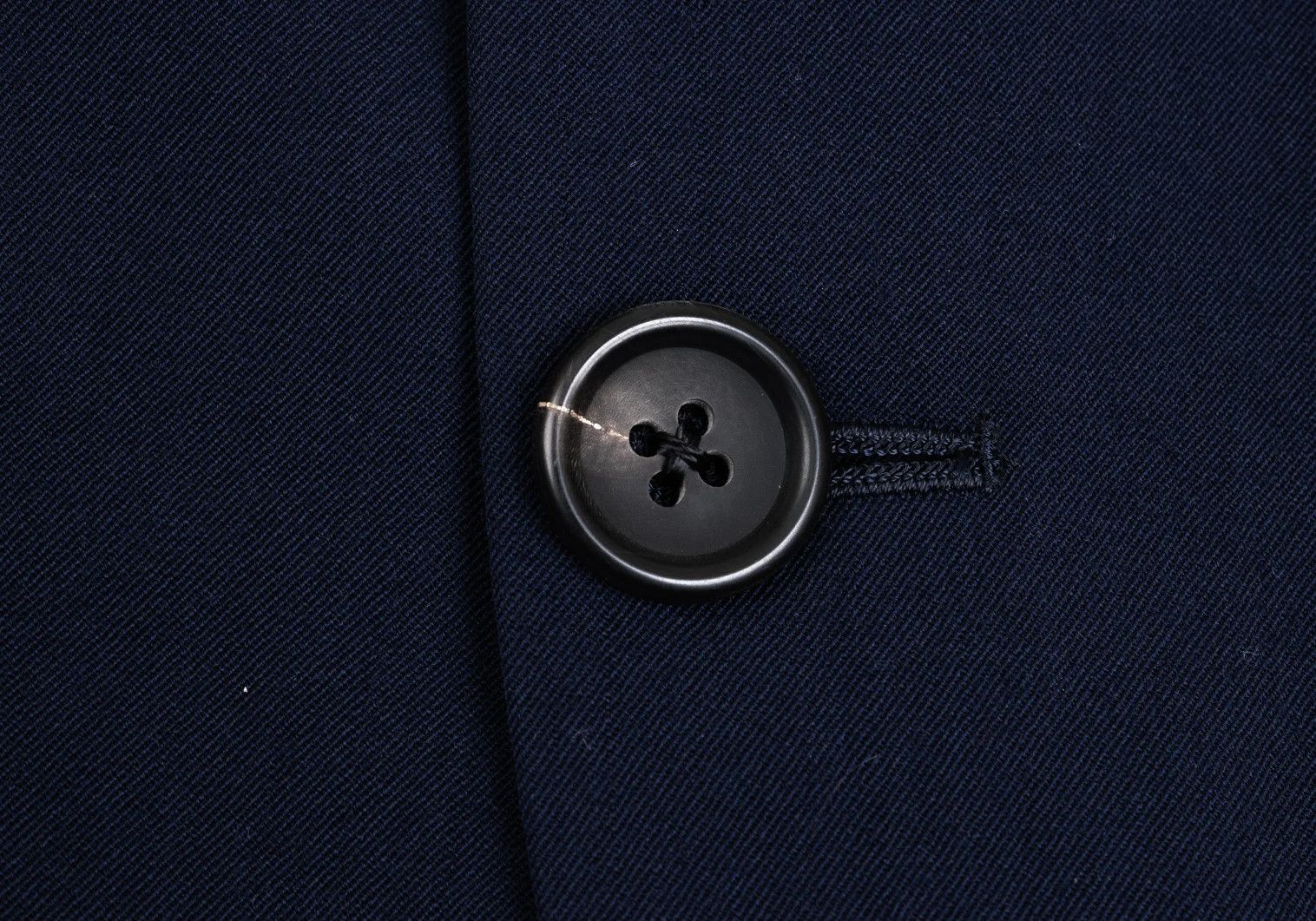 Yohji Yamamoto Yohji Yamamoto Wool Gabardine Jacket Navy M Size US M / EU 48-50 / 2 - 13 Thumbnail