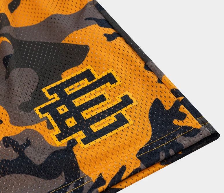 Eric Emanuel Eric Emmanuel Yellow Camo Shorts Medium Size US 31 - 2 Thumbnail