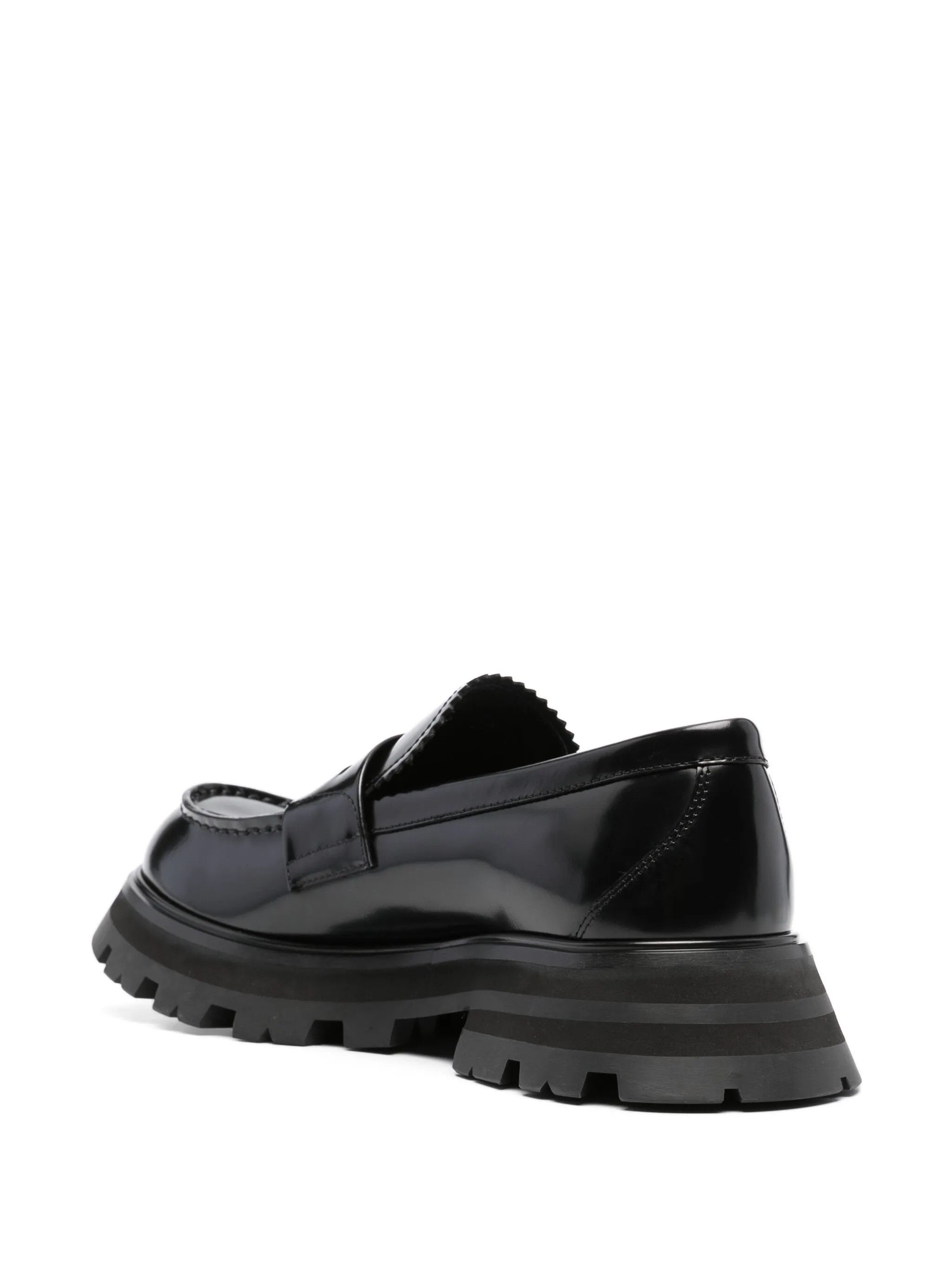 Alexander McQueen o1w1db10725 Loafers in Black Size US 8.5 / EU 41-42 - 3 Thumbnail