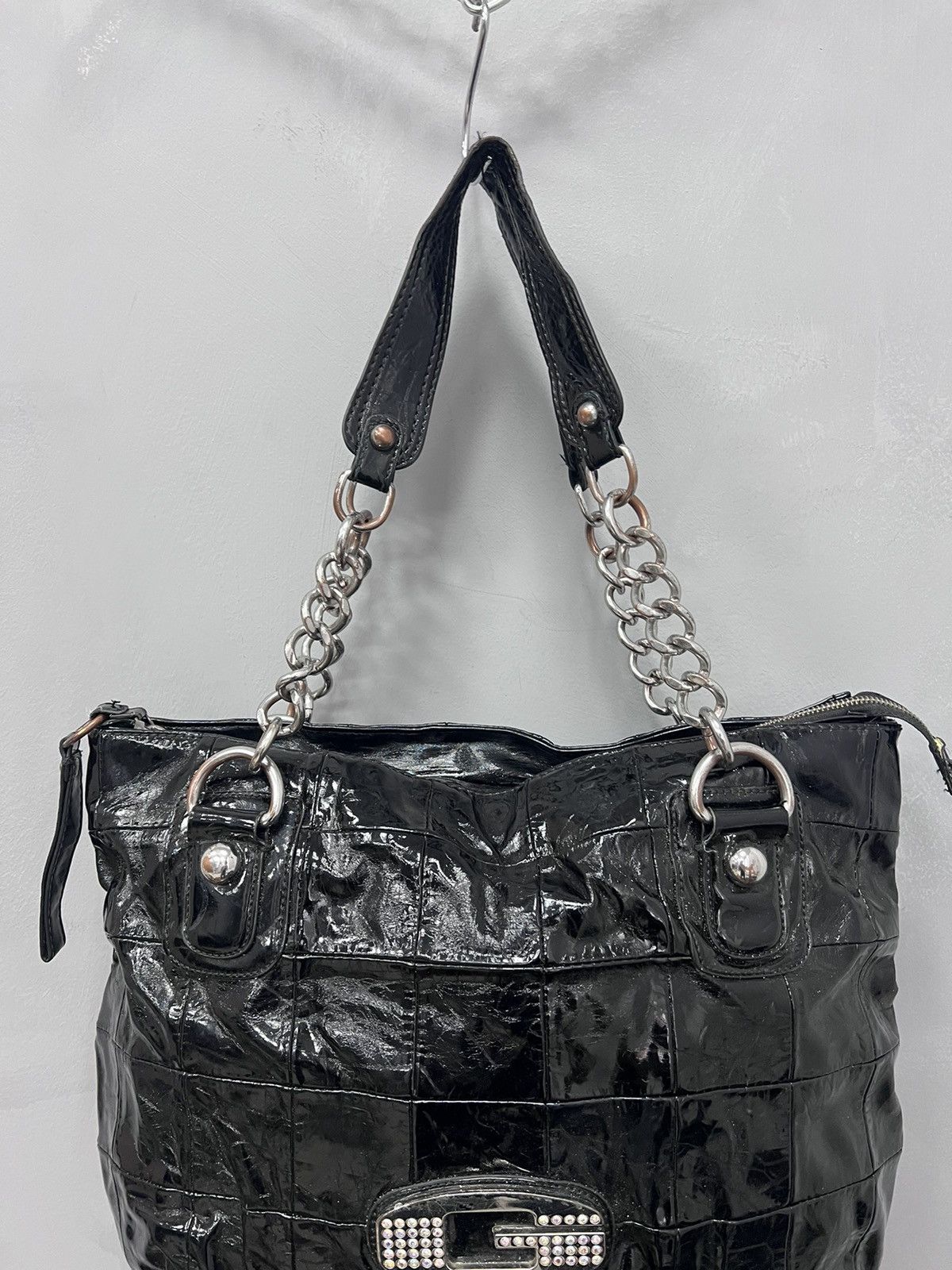 Guess × Vintage Y2K Guess Vintage AVANT GARDE Y2K Hand Shoulder Bag Size ONE SIZE - 4 Thumbnail