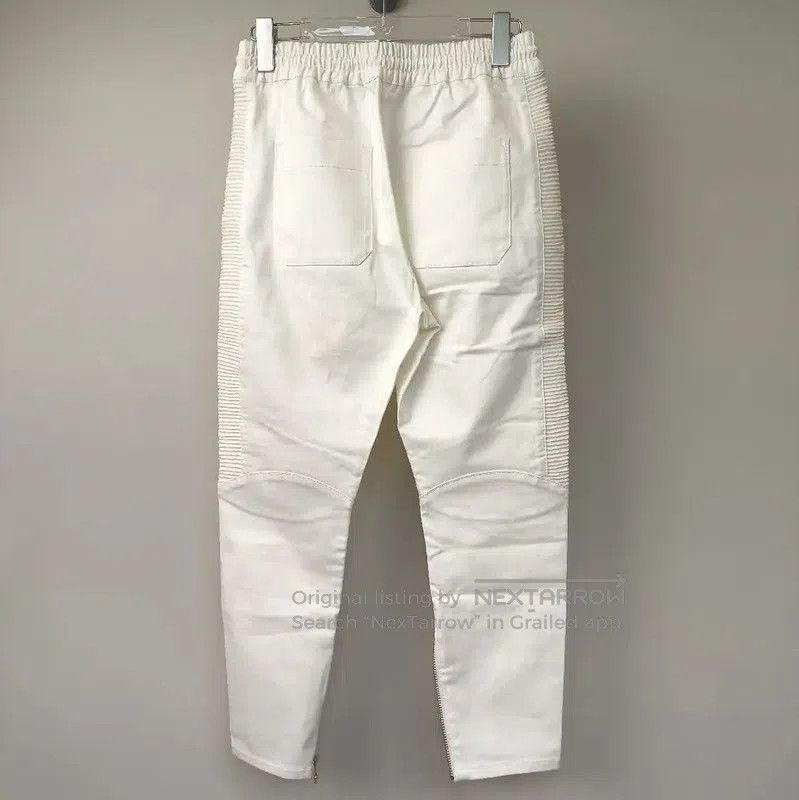 Balmain Balmain Off-White Cotton Women's Jeans . Size 23" - 2 Thumbnail