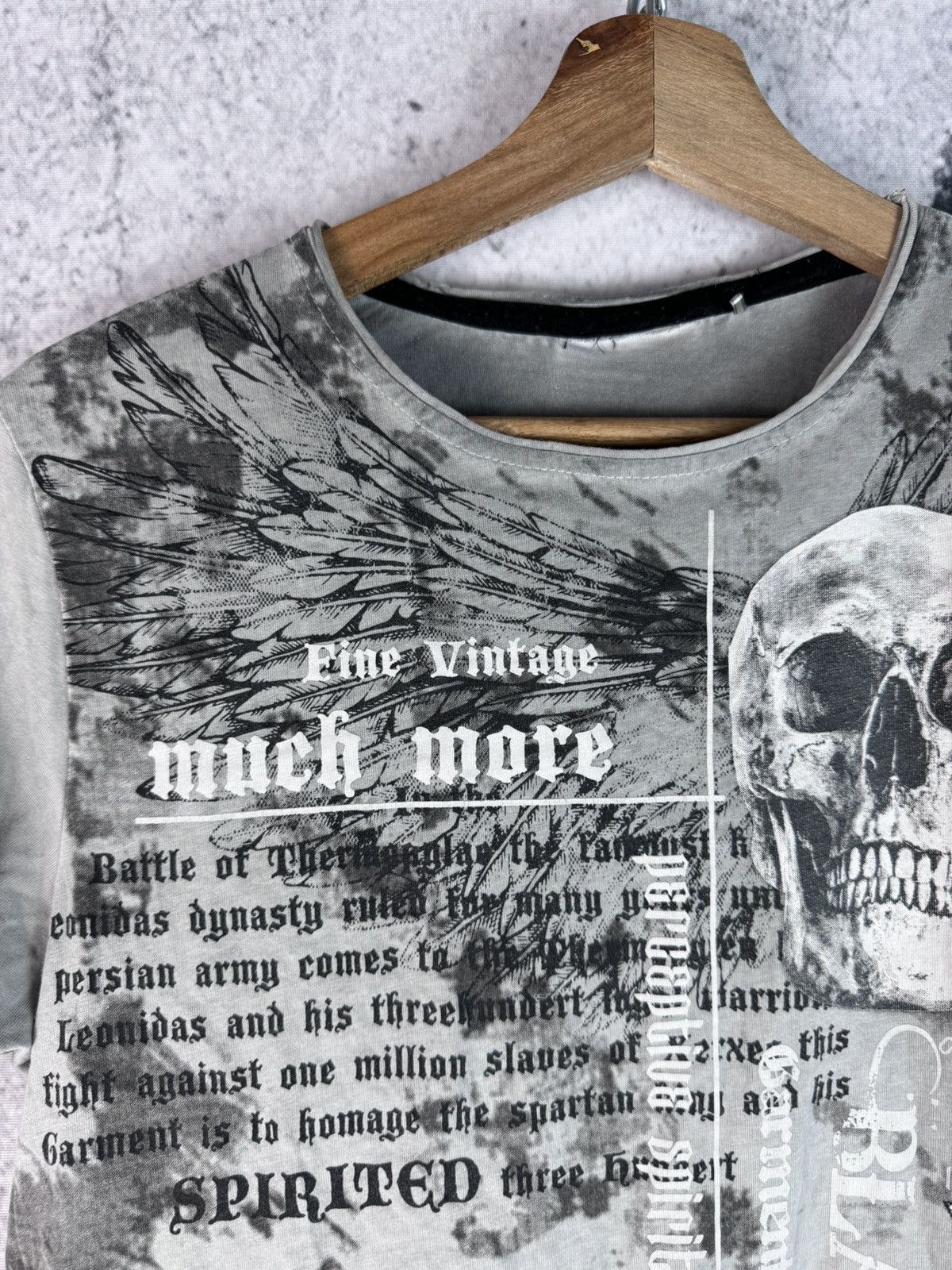 Affliction Vintage Y2K Grunge Affliction Style Cross T-Shirt Size US S / EU 44-46 / 1 - 3 Thumbnail