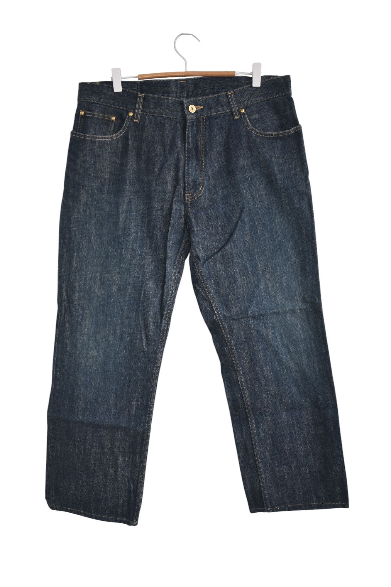 Lanvin Lanvin Paris Blue Wash Indigo Style Jeans W36 Size US 35 - 2 Thumbnail