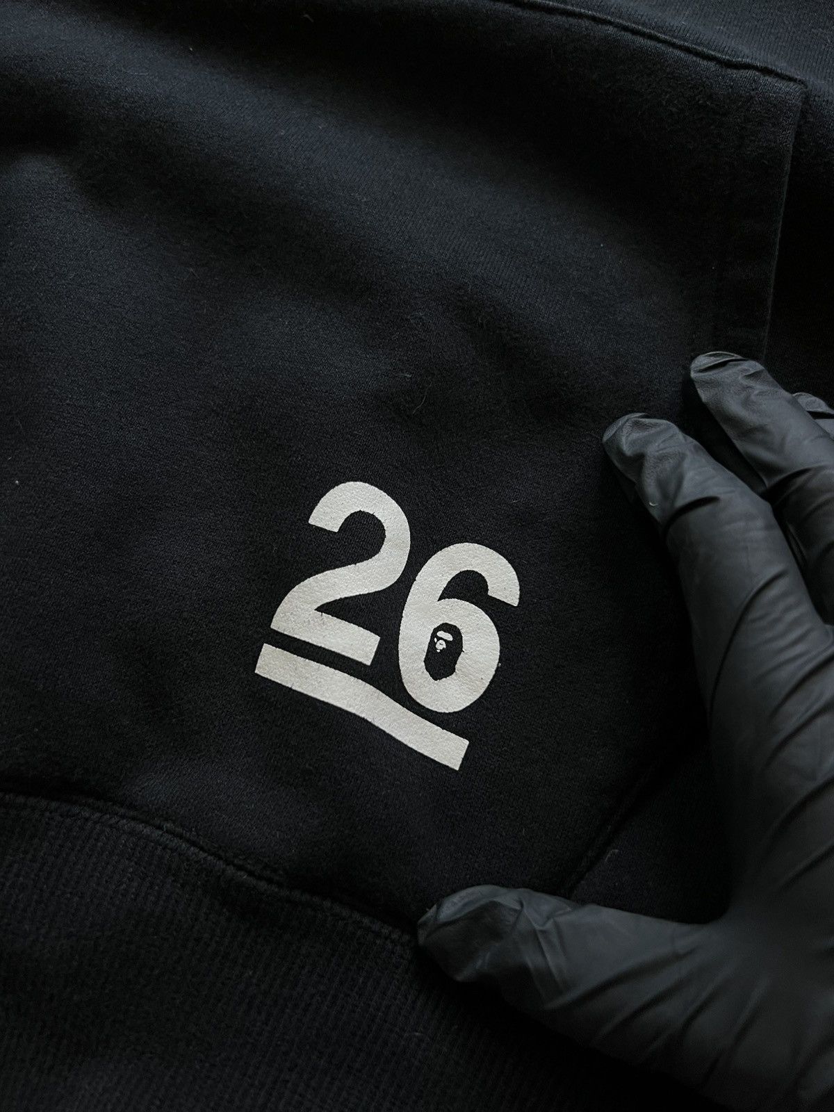 Bape Bape 26th Anniversary Hoodie Black Oversized Size US XL / EU 56 / 4 - 11 Thumbnail