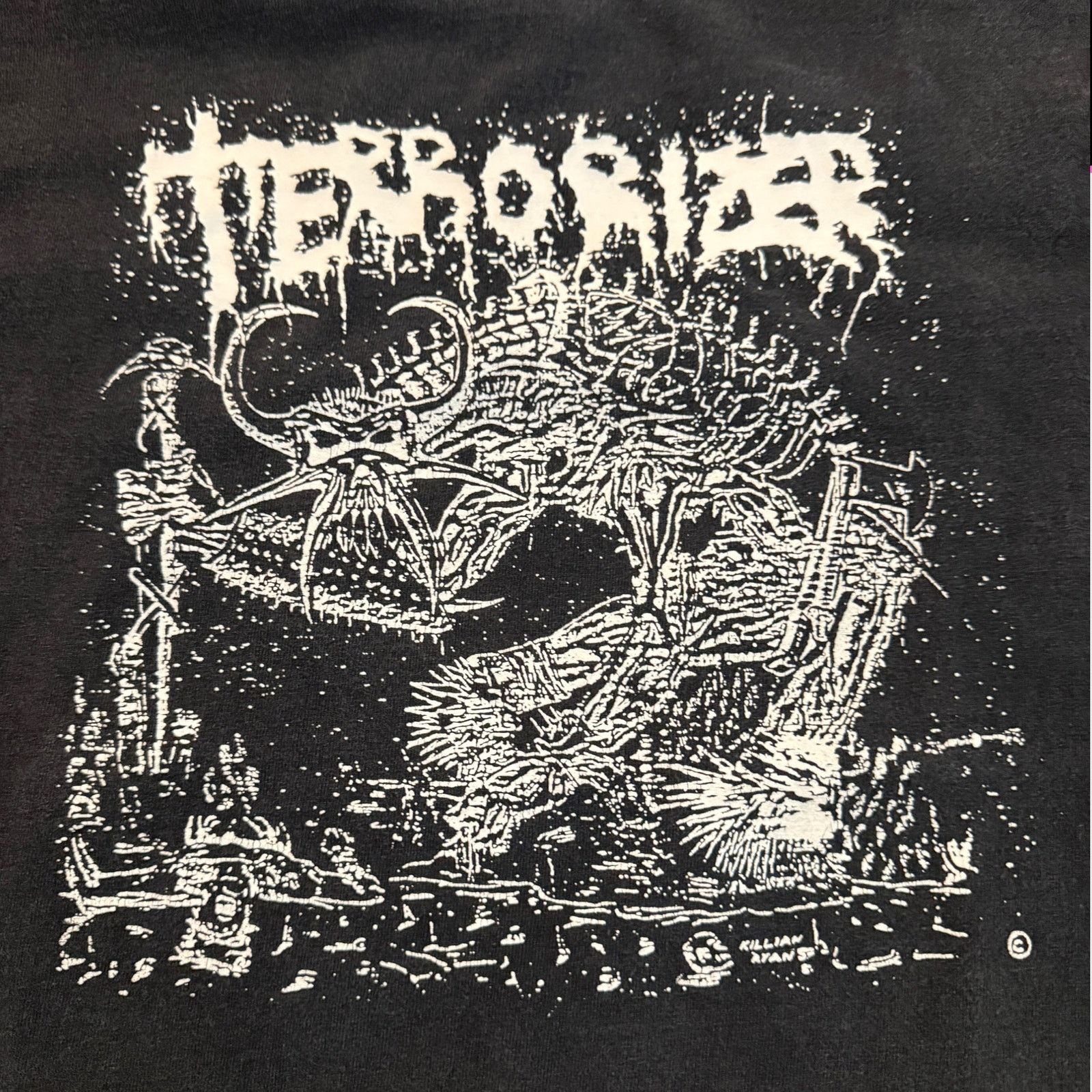 Other Terrorizer Band Demo 87 Y2K Vintage T-Shirt Size S Size US S / EU 44-46 / 1 - 2 Thumbnail