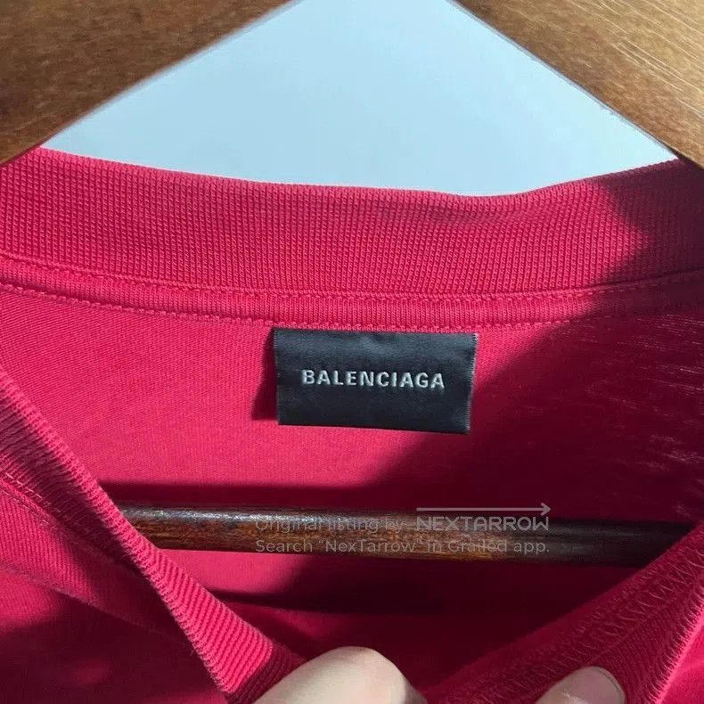 Balenciaga Balenciaga Wave Print Short Sleeve Tee. Size US L / EU 52-54 / 3 - 3 Thumbnail