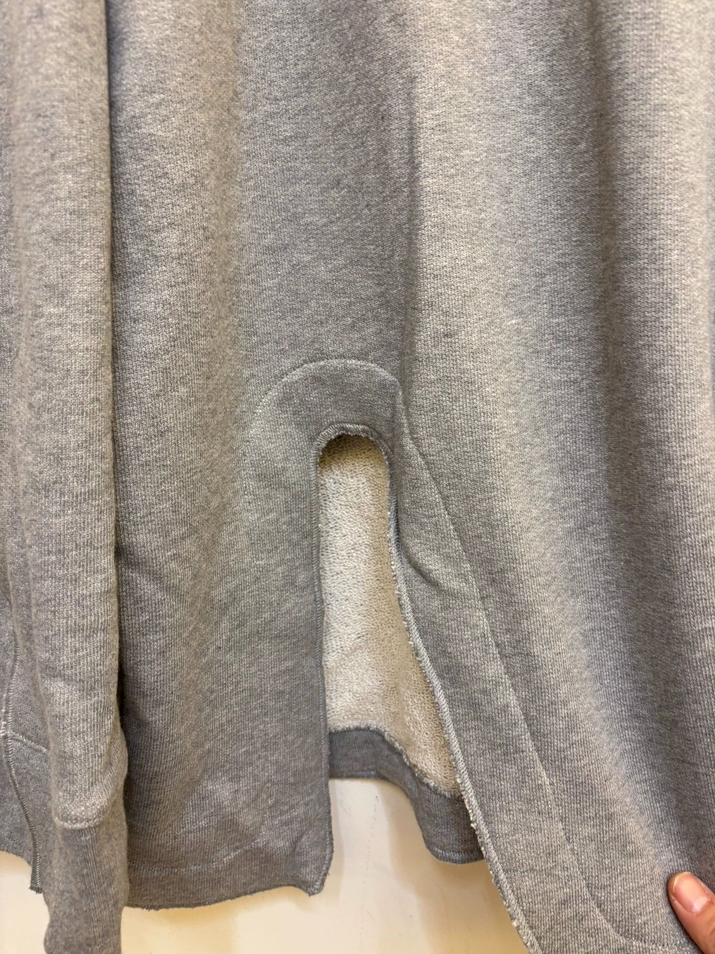 Dries Van Noten Dries Van Noten Oversized Open - Sleeve Thick Sweatshirt L Size US L / EU 52-54 / 3 - 7 Thumbnail