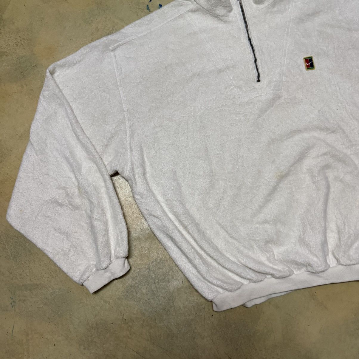 Nike × Vintage Vintage Nike Fleece Sweatshirt Small Logo Size US L / EU 52-54 / 3 - 4 Thumbnail