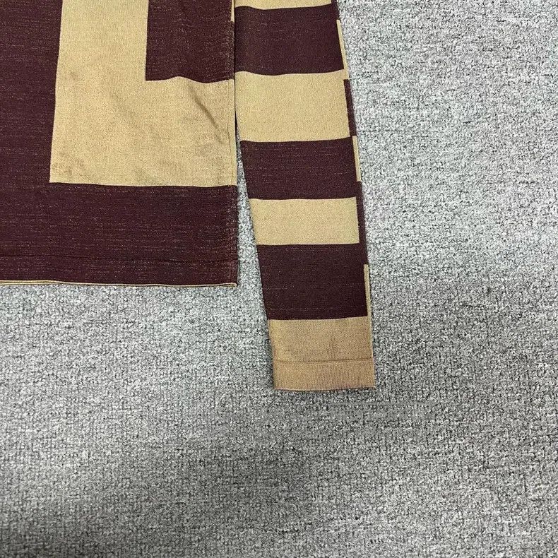 Hermes Hermes Colorblocked Striped Silk Crewneck Knit Size XS / US 0-2 / IT 36-38 - 3 Thumbnail