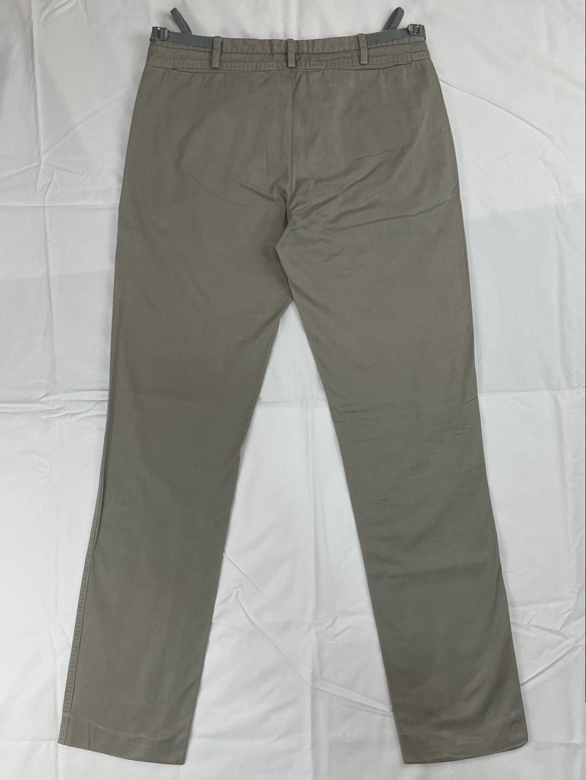 Helmut Lang 2004 Helmut Lang Double Fly Hand Stitch Tailor Pants Vintage Size US 32 / EU 48 - 2 Thumbnail