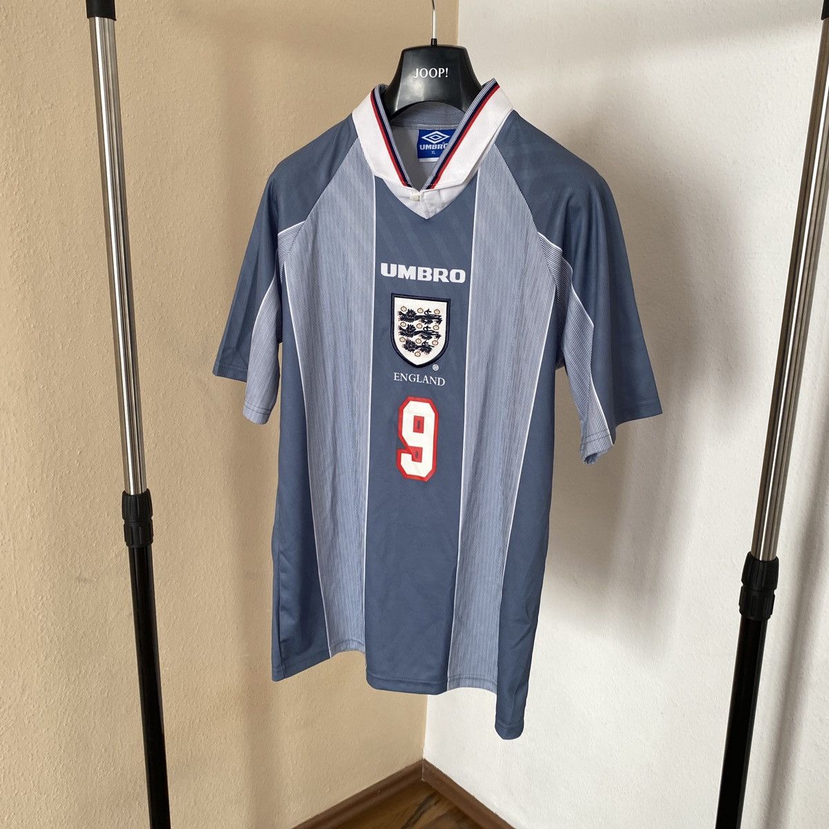 Vintage Vintage Jersey England Umbro 1996 -Shearer 9 Size US L / EU 52-54 / 3 - 4 Thumbnail