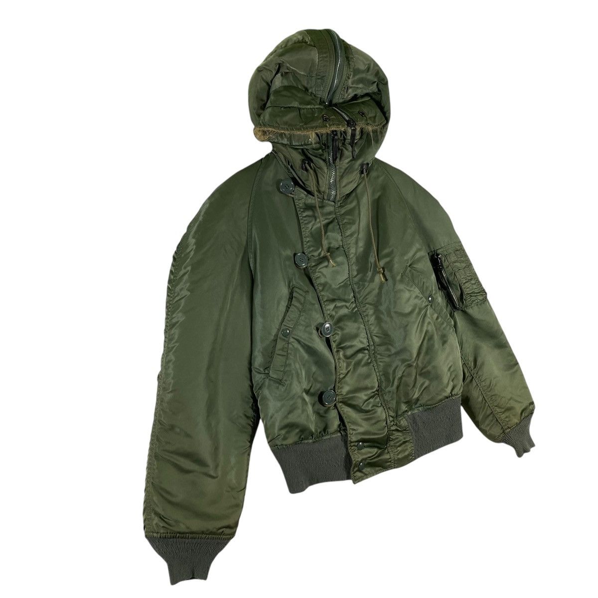 Alpha Industries × Vintage Vintage Alpha Industries Flying Man's Heavy N-2B Bomber Size US S / EU 44-46 / 1 - 3 Thumbnail