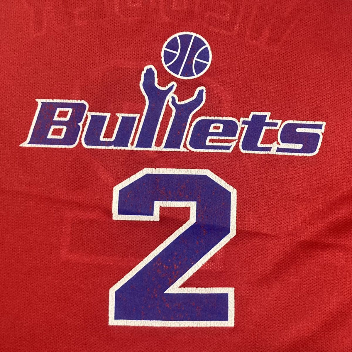 Champion × NBA × Vintage VTG 90’s Washington Bullets Chris Webber NBA Jersey Champion Size US XL / EU 56 / 4 - 2 Thumbnail