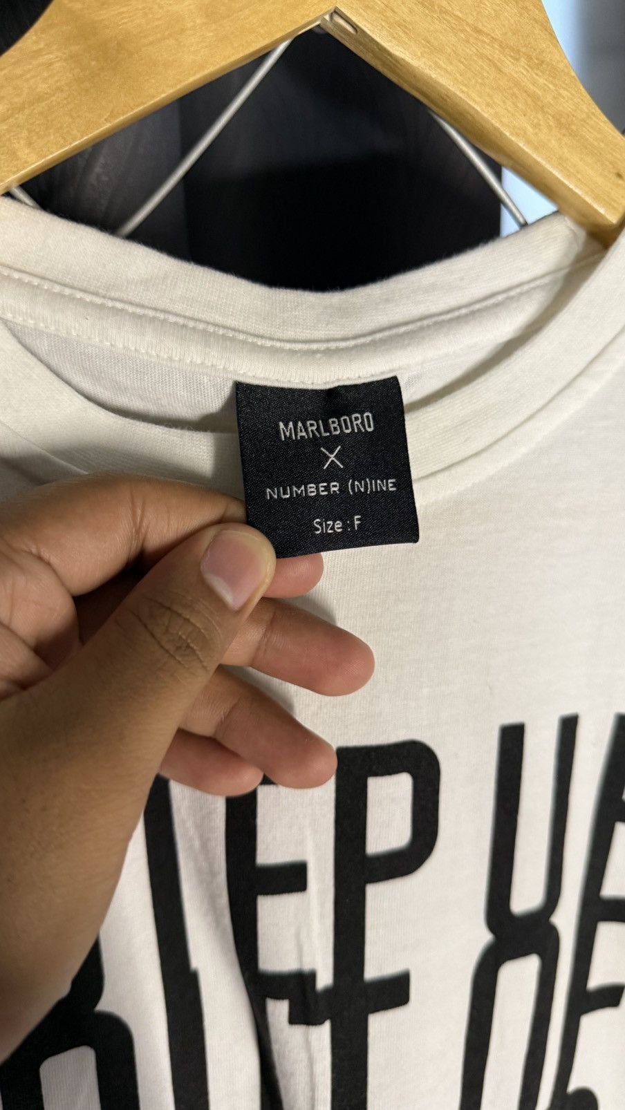 Number (N)ine VINTAGE MARLBORO X NUMBER (N)ine TSHIRT FREESZ Size US M / EU 48-50 / 2 - 4 Thumbnail