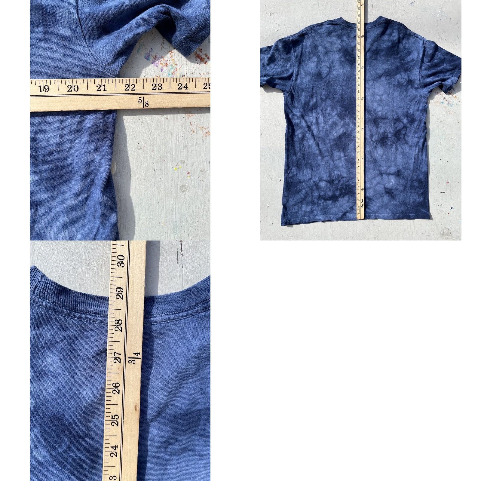 Liquid Blue VINTAGE Men’s Liquid Blue T-Shirt Blue Jimi Hendrix L 60s Psych Rock Guitar Legend Blues Tie Dyed Size US L / EU 52-54 / 3 - 8 Thumbnail