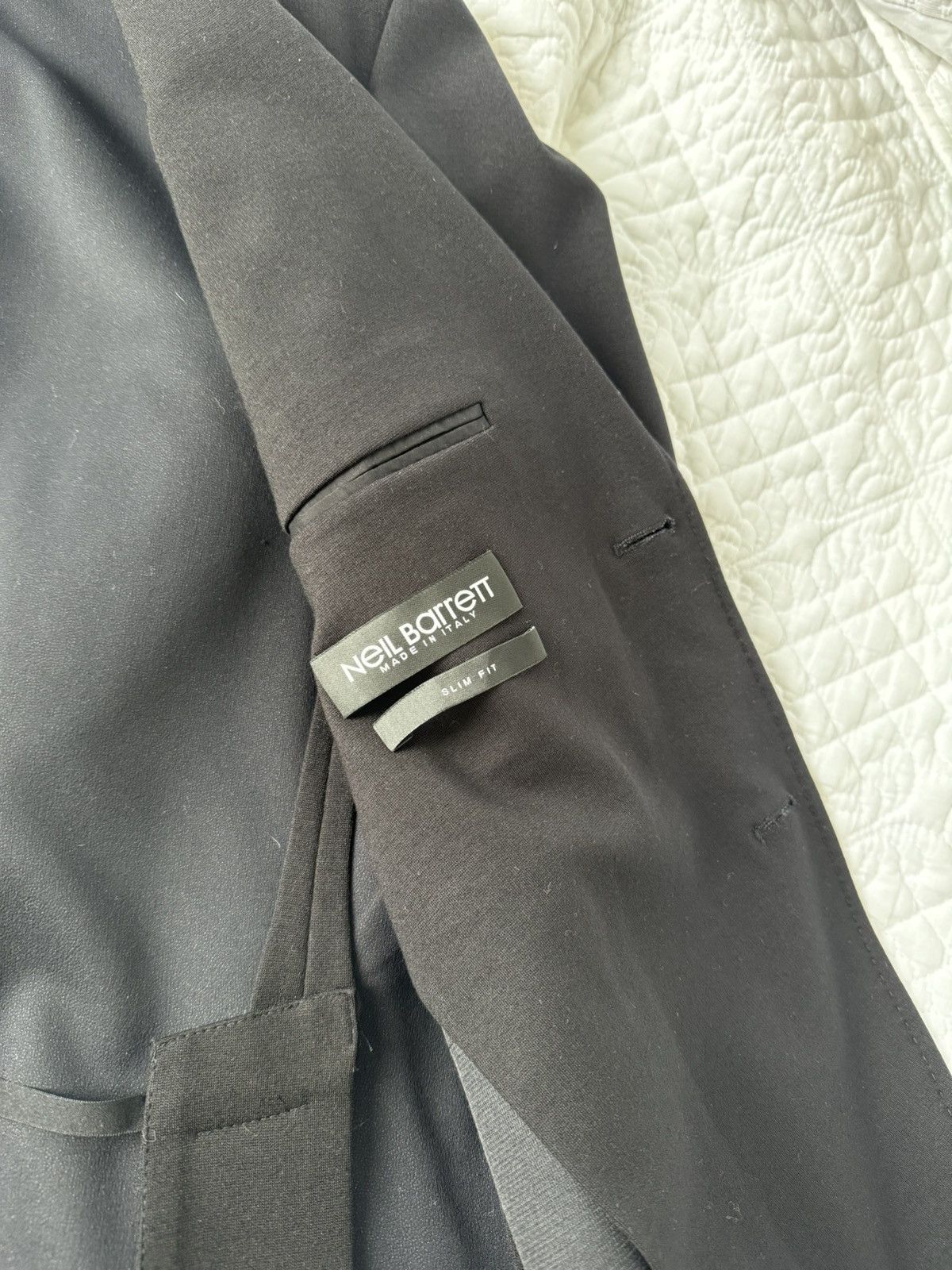 Neil Barrett NEIL BARRETT Black Travel Jacket Size 50S - 5 Thumbnail