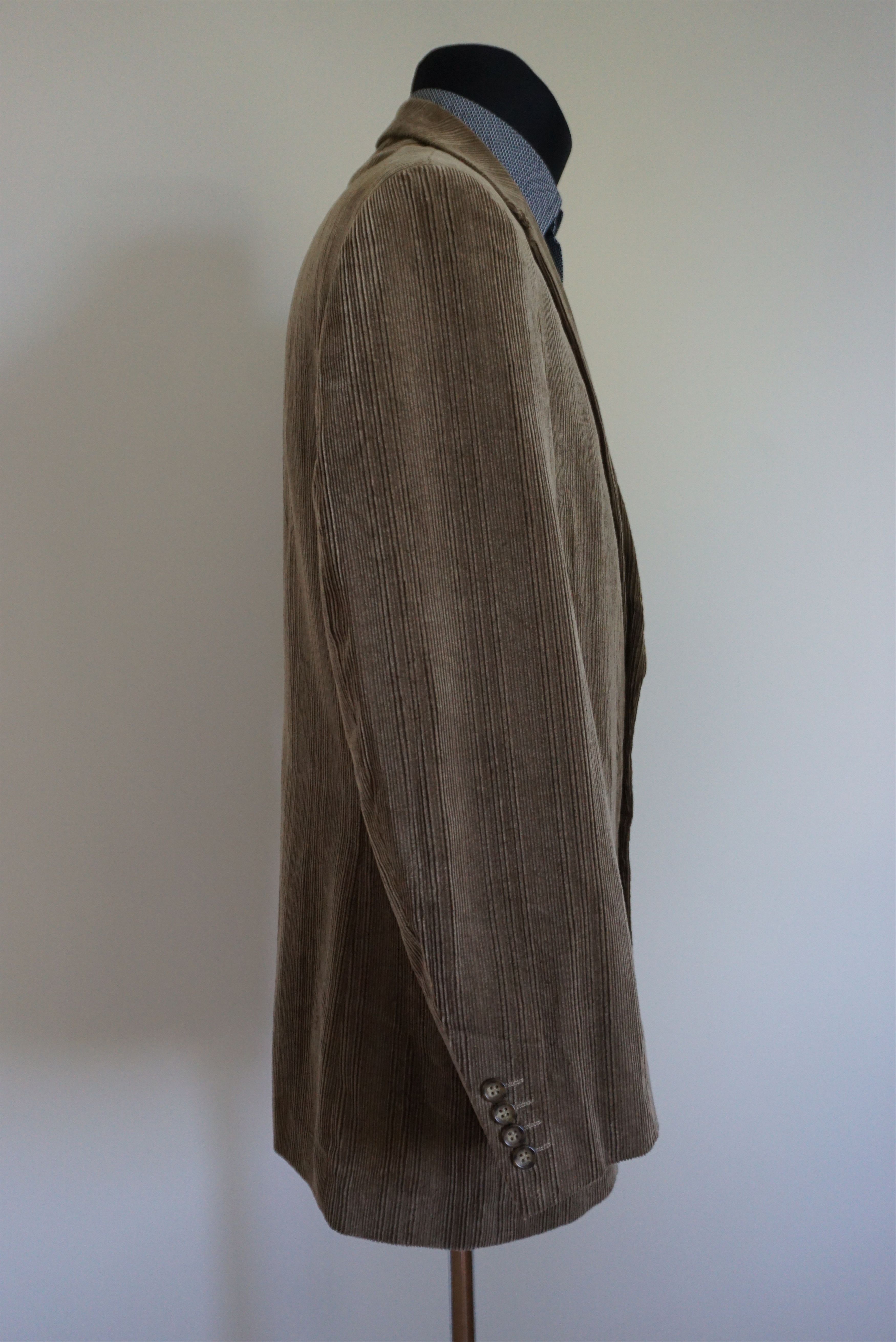 Vintage Rappson L casual jacket 50 UK 40 blazer corduroy cord suit Size 40R - 10 Thumbnail