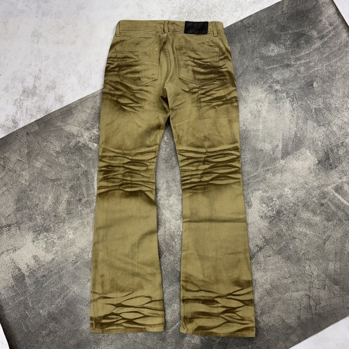Japanese Brand CavariA flare jeans distressed rare Size US 30 / EU 46 - 3 Thumbnail