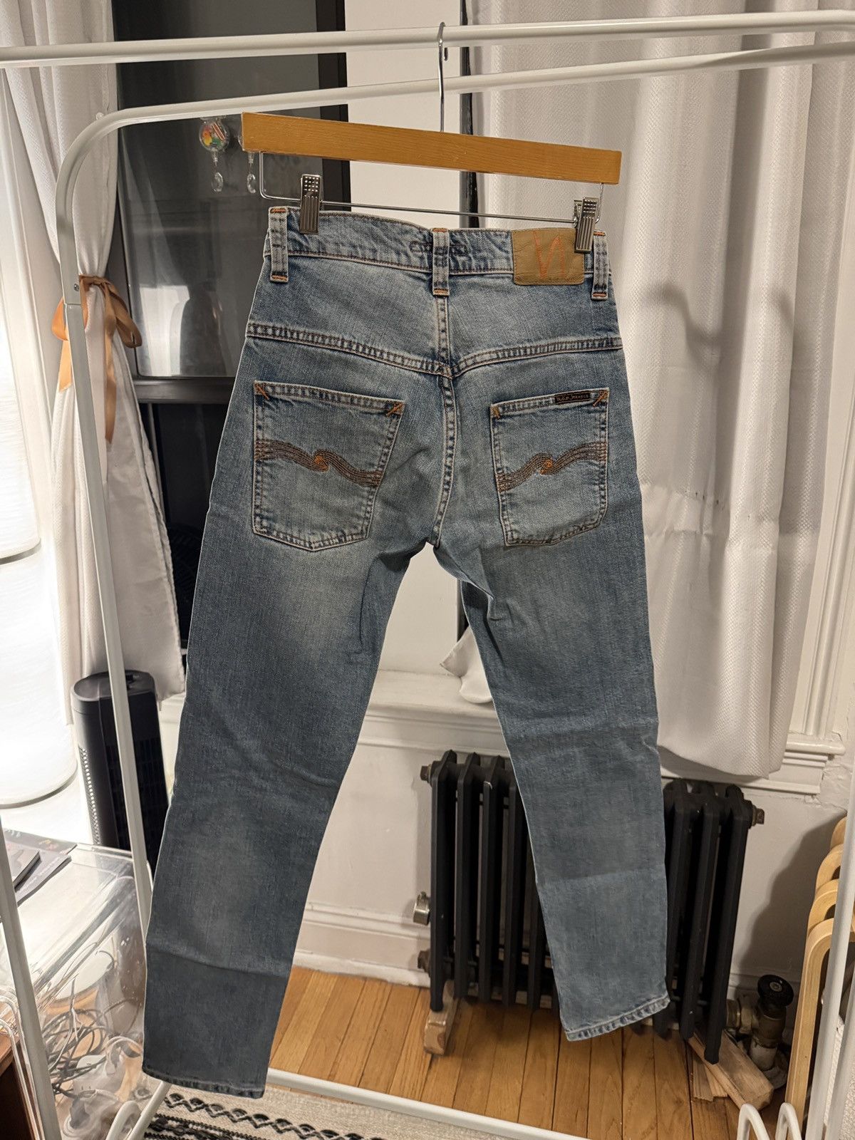 Nudie Jeans Nudie Jeans Thin Finn Light Wash Jeans Size US 28 / EU 44 - 2 Thumbnail