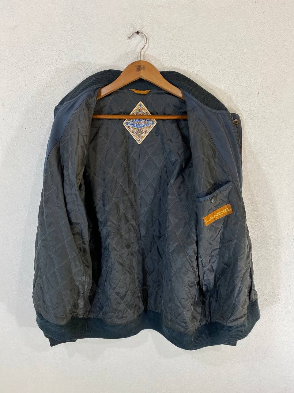 Lancel vintage lancel bomber jacket nice design Size US L / EU 52-54 / 3 - 6 Thumbnail