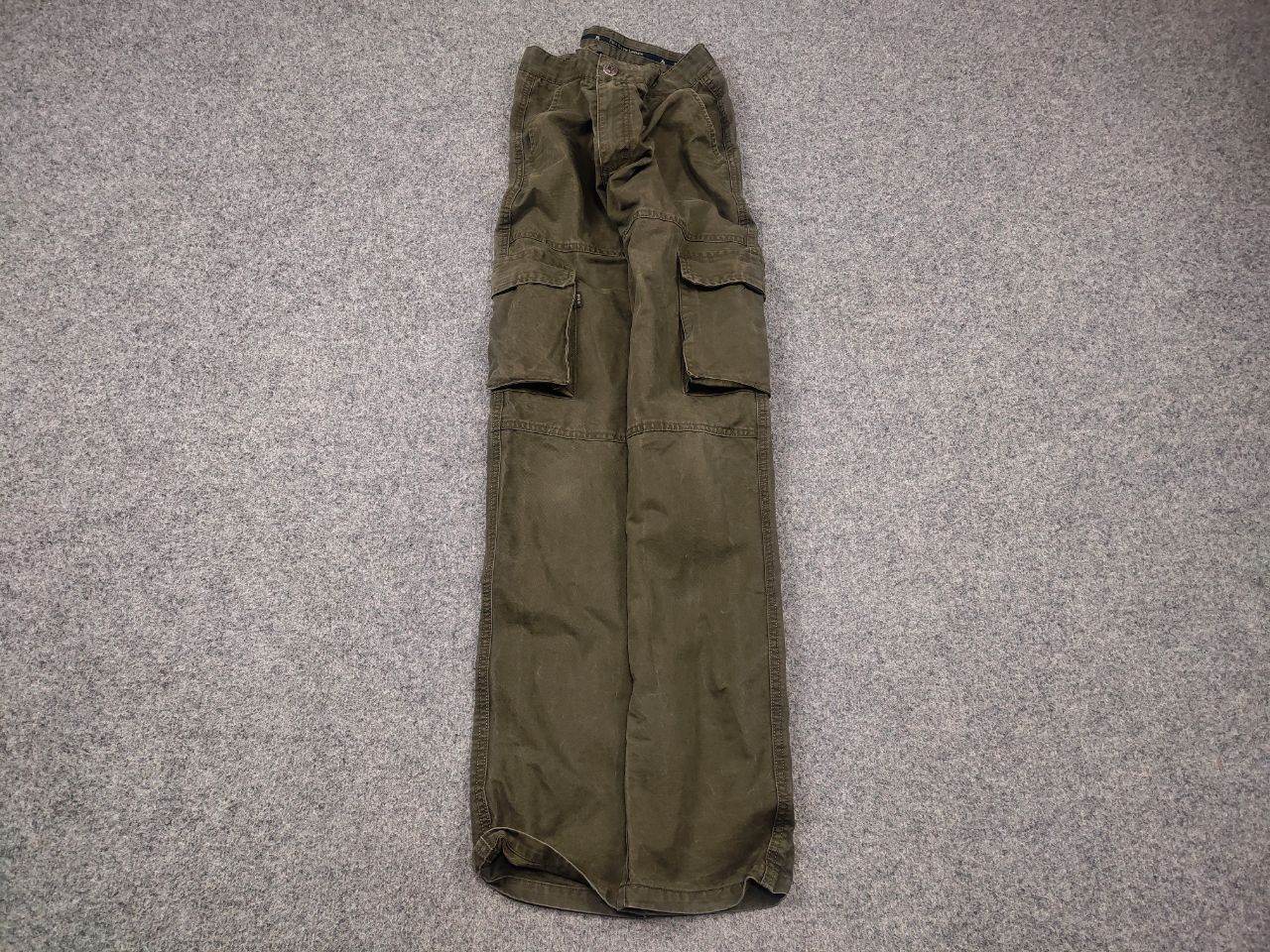 Polo Ralph Lauren Vintage 90's Polo Ralph Lauren Canvas Military Cargo Pants Size US 34 / EU 50 - 2 Thumbnail