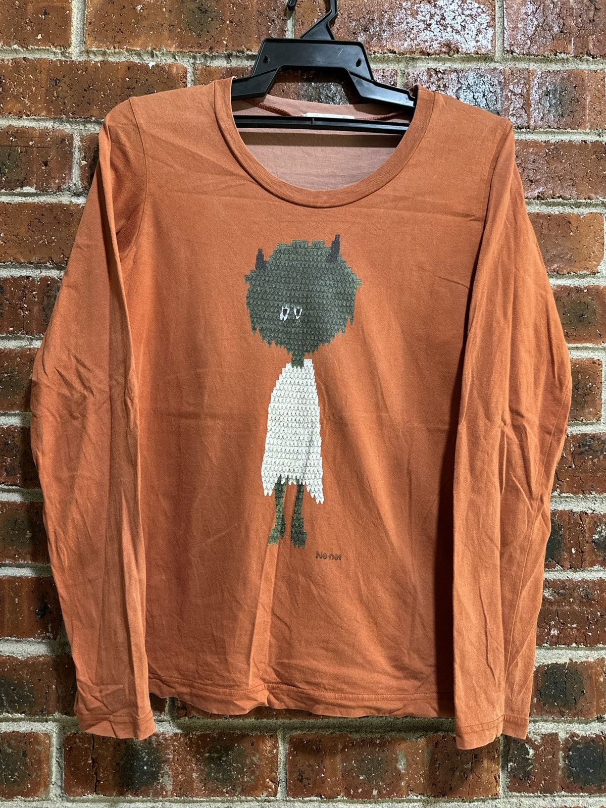 Ne-Net Vintage Ne-Net Long Sleeve Faded Tee Size S / US 4 / IT 40 - 1 Thumbnail