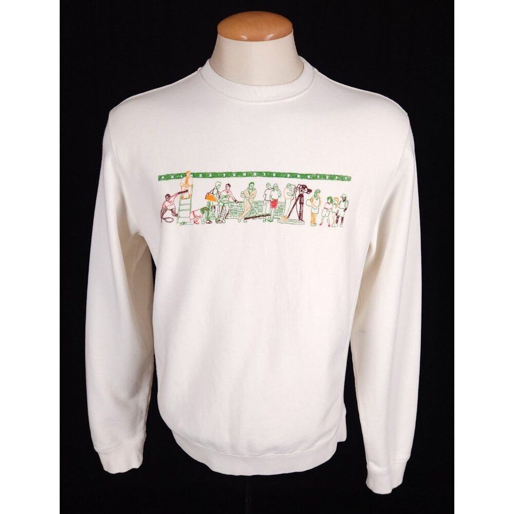 Palmes Palmes Scenery Sweatshirt Size S Mens Off-White $175 Size US S / EU 44-46 / 1 - 2 Thumbnail
