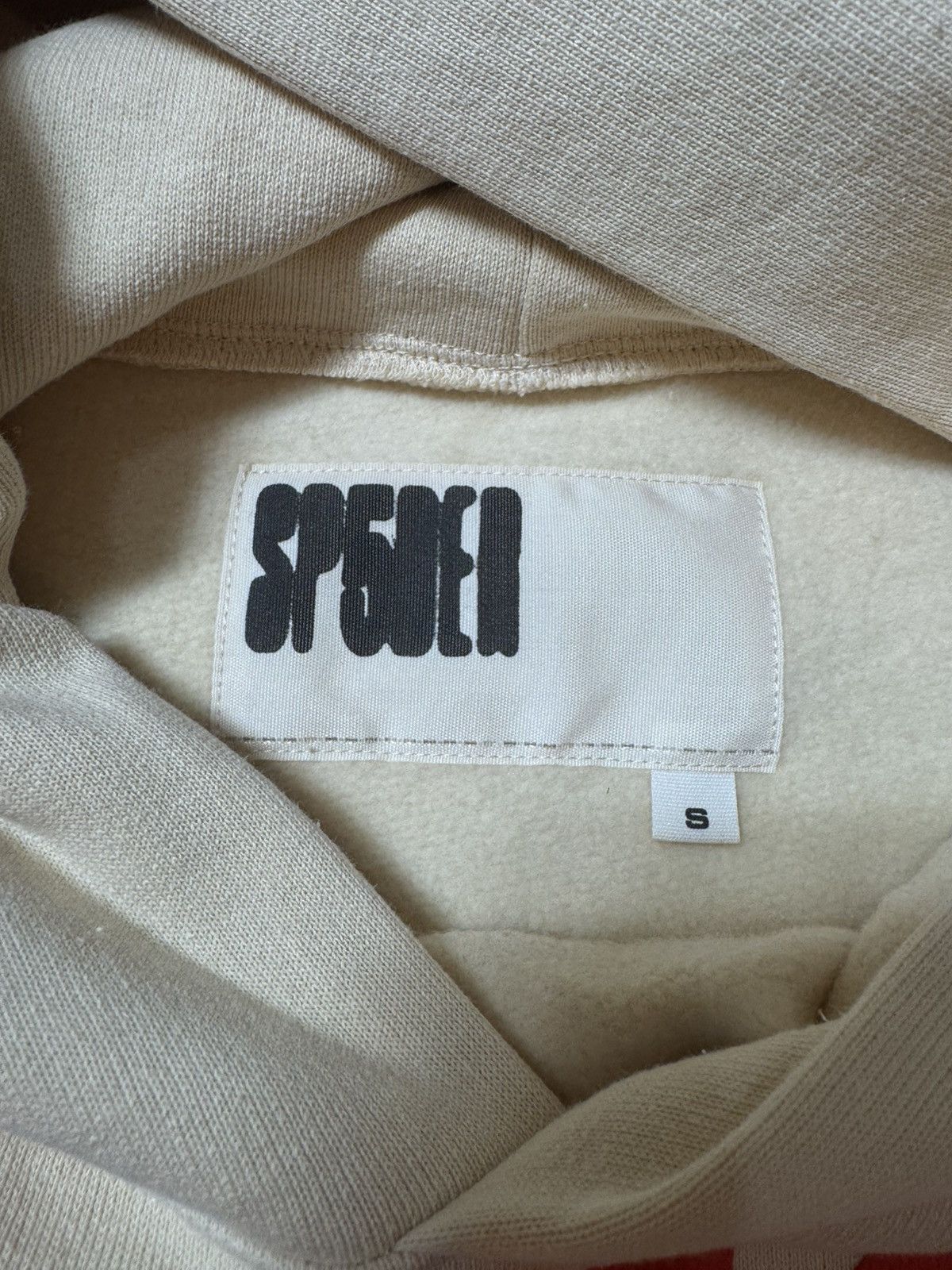 Sp5der Sp5der Beluga Hoodie “Cream” Size S Size US S / EU 44-46 / 1 - 11 Thumbnail