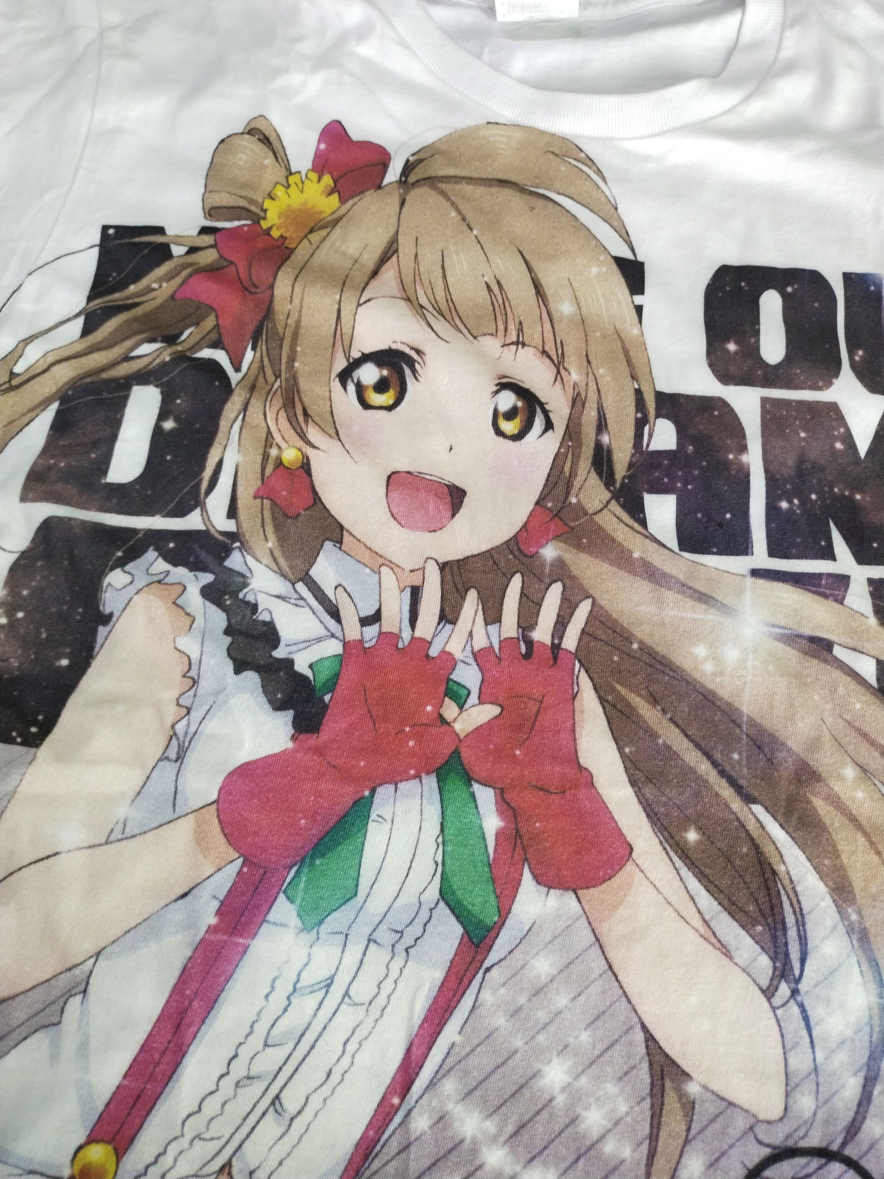 Anime Love Live! Minami Kotori Full Grahpic WhiteTee Anime Movie Size US M / EU 48-50 / 2 - 2 Thumbnail