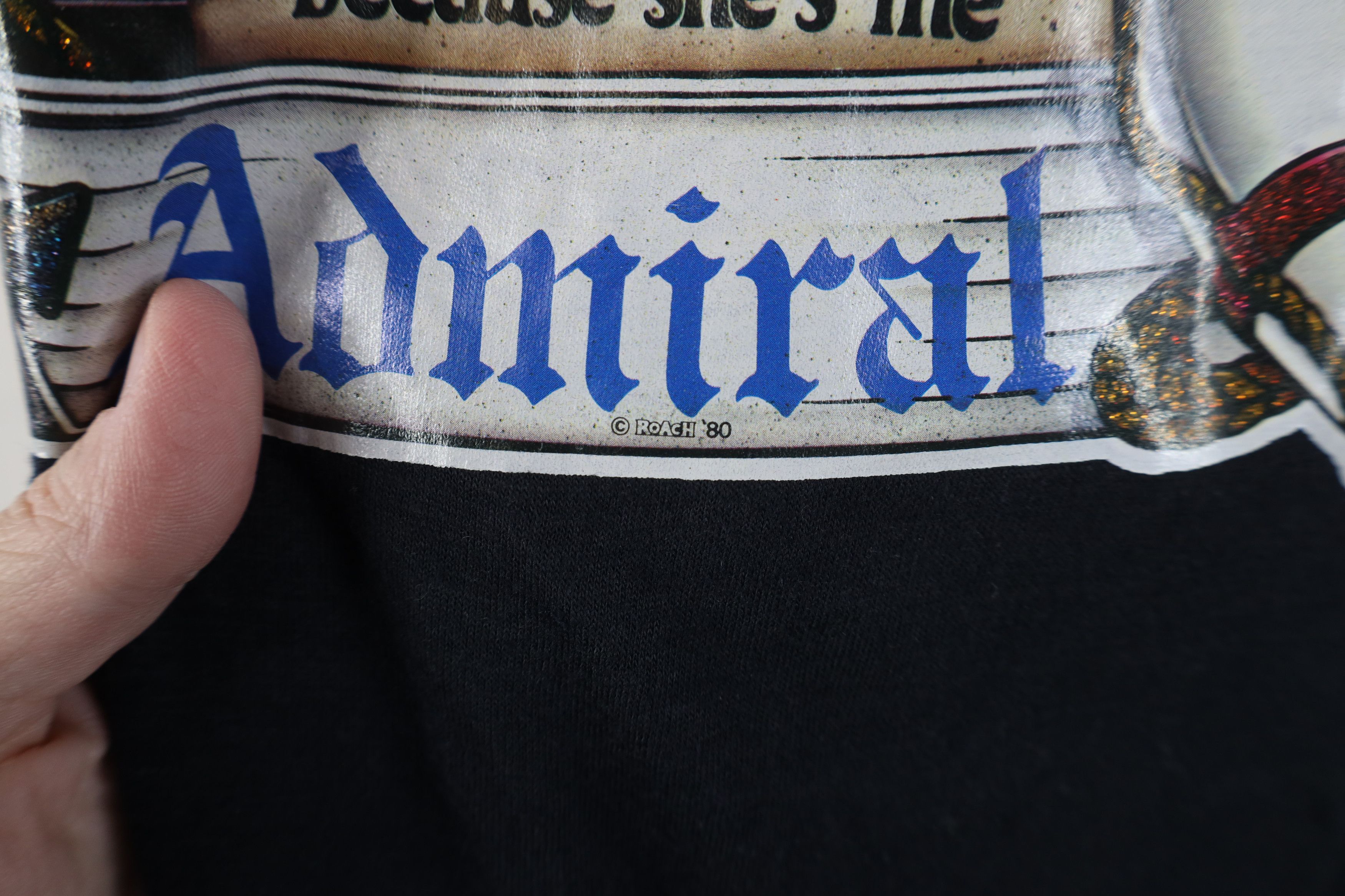 Vintage Vintage 80s Pirate Boat 2 Rules Wife Admiral T-Shirt USA Size US XL / EU 56 / 4 - 8 Thumbnail