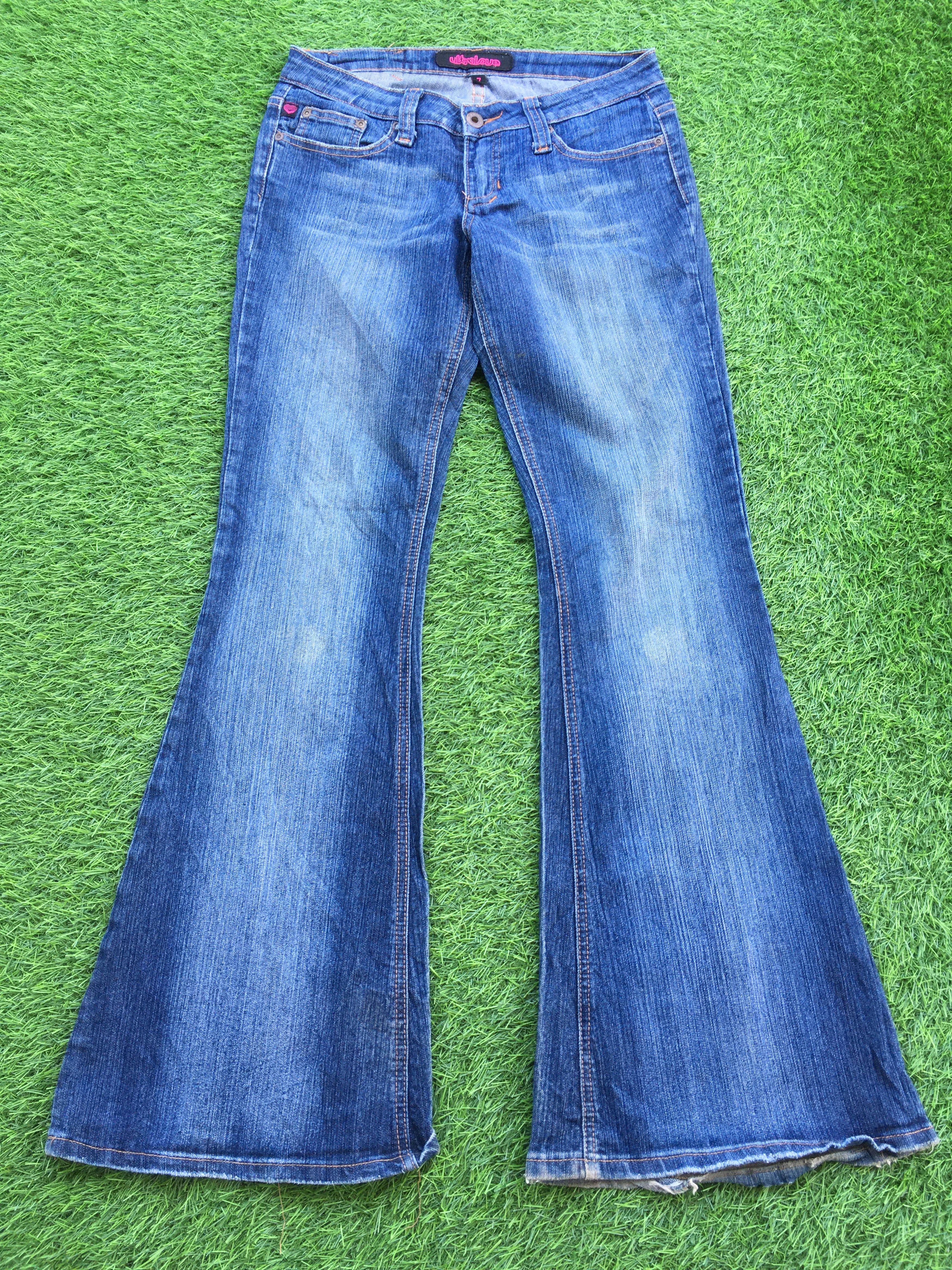 Japanese Brand Japanese Low Rise Boot Cut Jeans D-953 Size 26" / US 2 / IT 38 - 2 Thumbnail