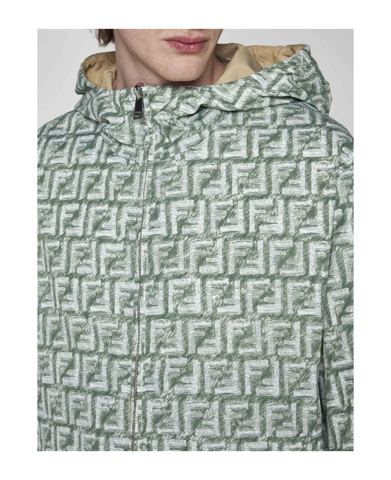 Fendi o1s1wg110225 Jacket in Green Size US L / EU 52-54 / 3 - 2 Thumbnail
