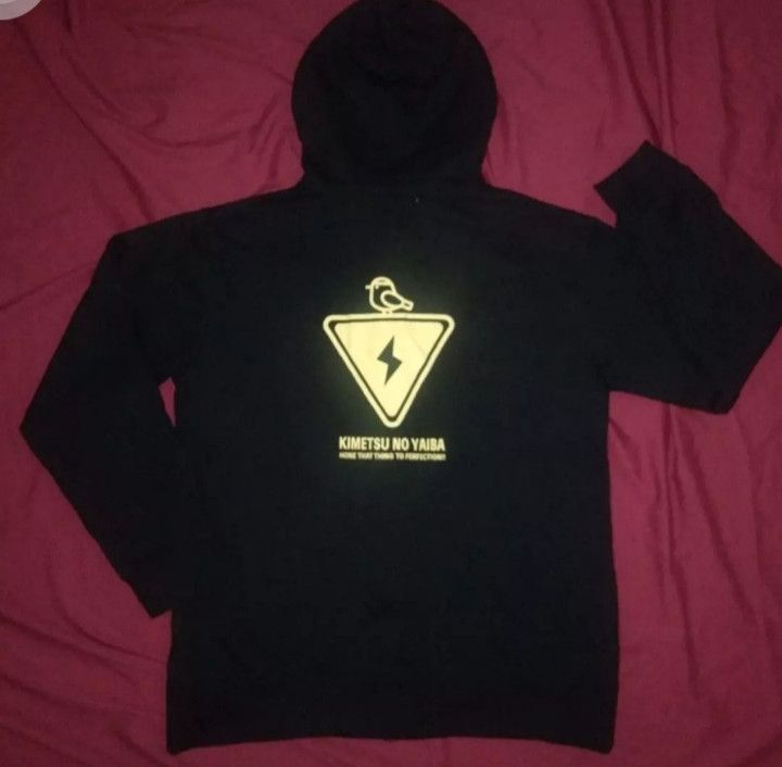 Japanese Brand Demon Slayer Zenitsu hoodie ⚡⚡ Anime Movie Size US S / EU 44-46 / 1 - 3 Thumbnail