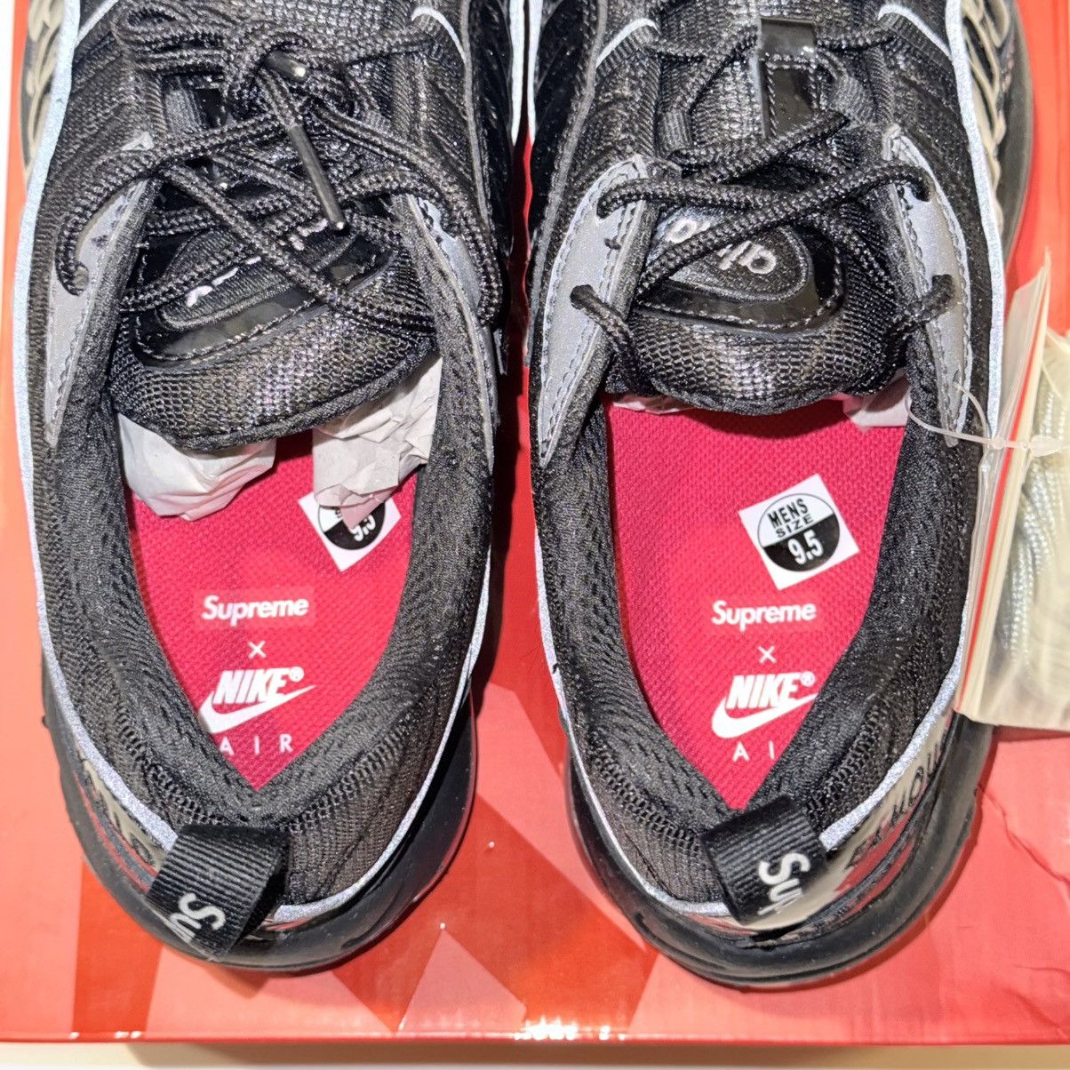 Nike × Supreme SS16 Supreme x Nike Air Max 98 Size US 9.5 / EU 42-43 - 6 Thumbnail