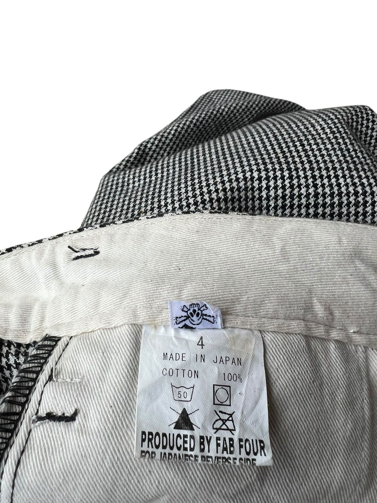 Skull Jeans by an Alchemist Skull Jeans Alchemist Houndstooth Chinos Trouser Pant Size US 31 - 23 Thumbnail