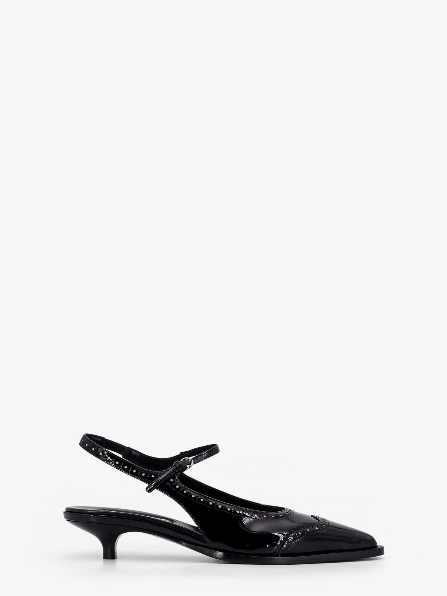 Miu Miu Patent Leather Décolleté It 38.5 Shoes, Women's
