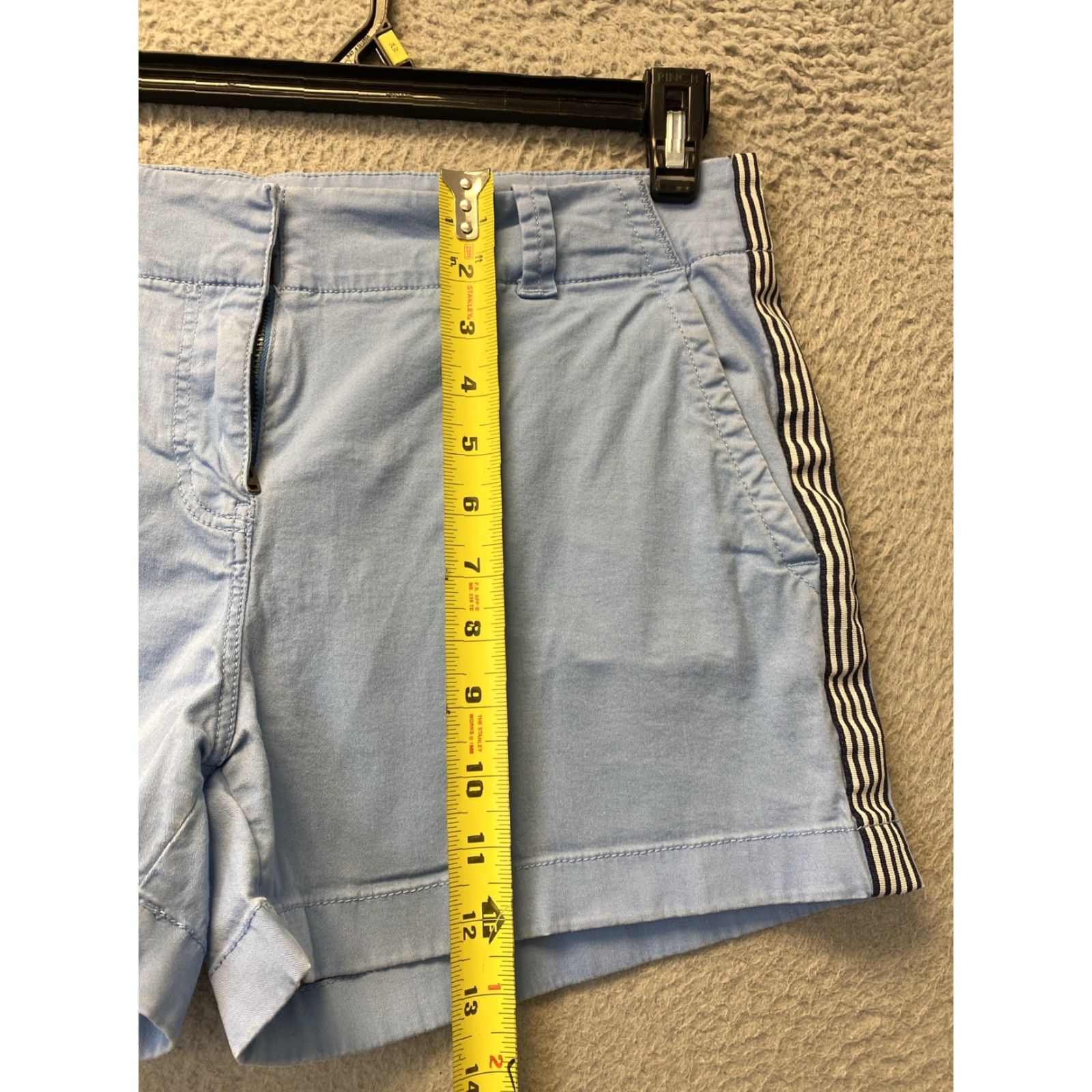 Vineyard Vines VINTAGE Vineyard Vines Chino Shorts Womens 8 Blue Summer Beach Outdoor Casual Travel Khakis Size 30" / US 8 / IT 44 - 4 Thumbnail