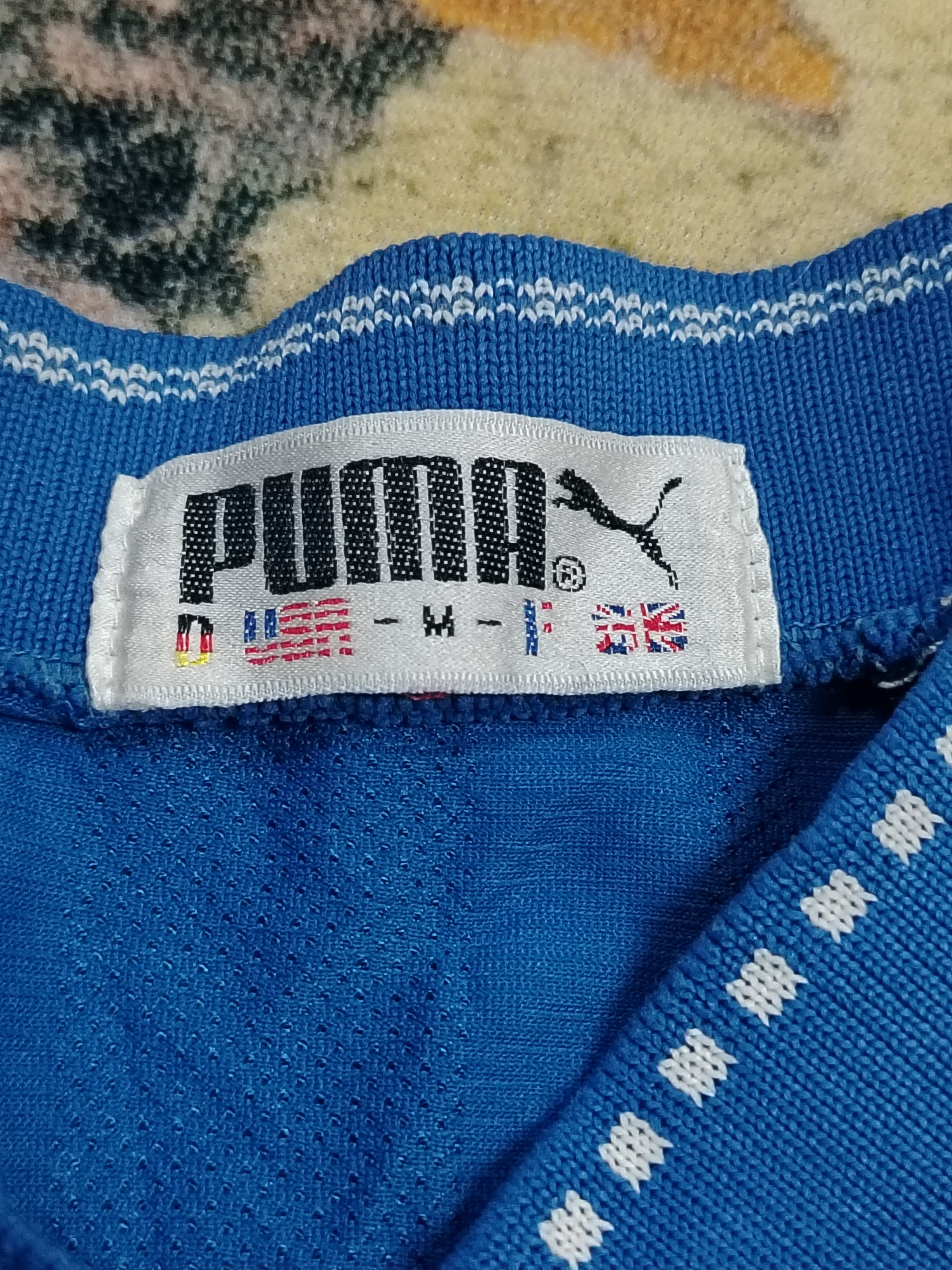 Puma Vintage 90s Puma Training Polo Shirt Size US M / EU 48-50 / 2 - 4 Thumbnail